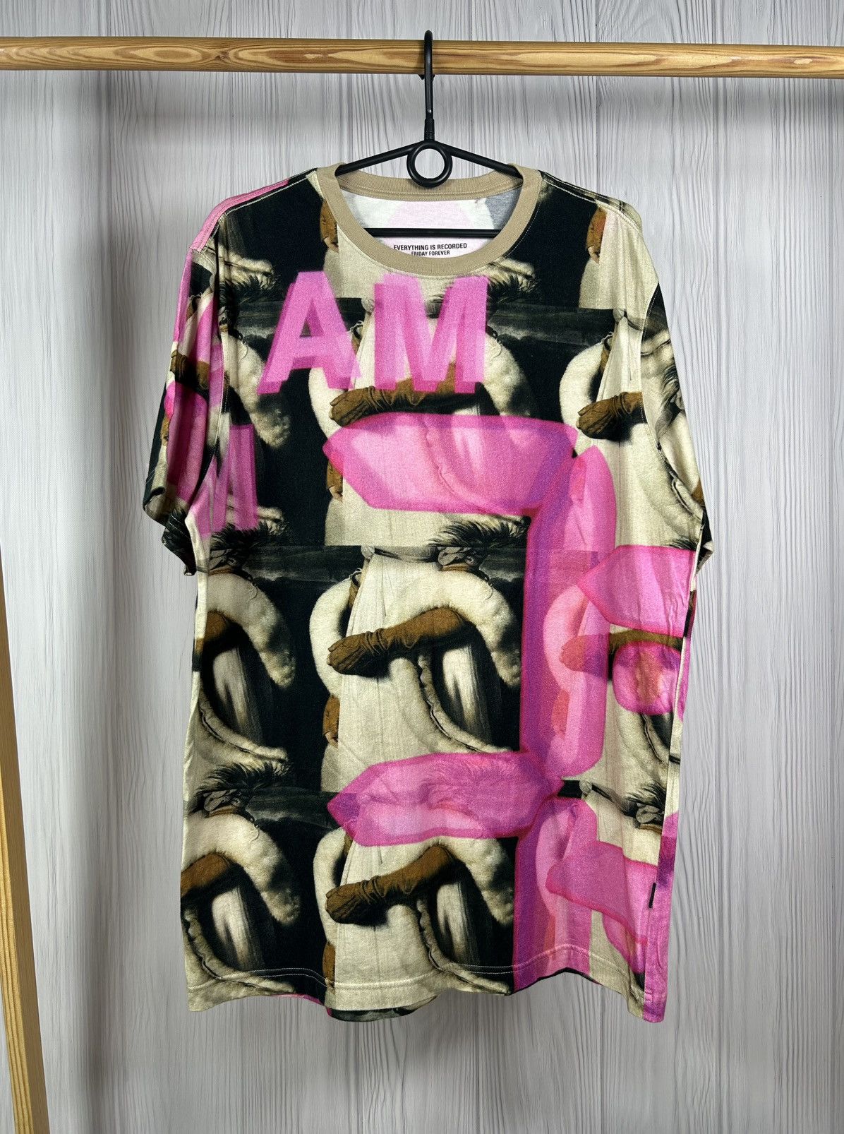 Maharishi MAHARISHI Toby Ziegler Art Everything Is Recordered T-Shirt Size US L / EU 52-54 / 3 - 1 Thumbnail