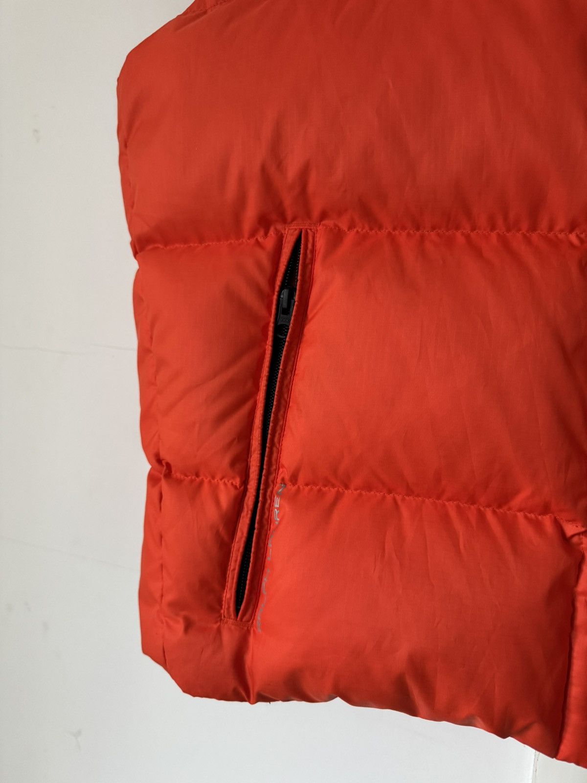 RLX Ralph Lauren RLX Ralph Lauren Down Puffer Orange Vest Size US L / EU 52-54 / 3 - 5 Thumbnail
