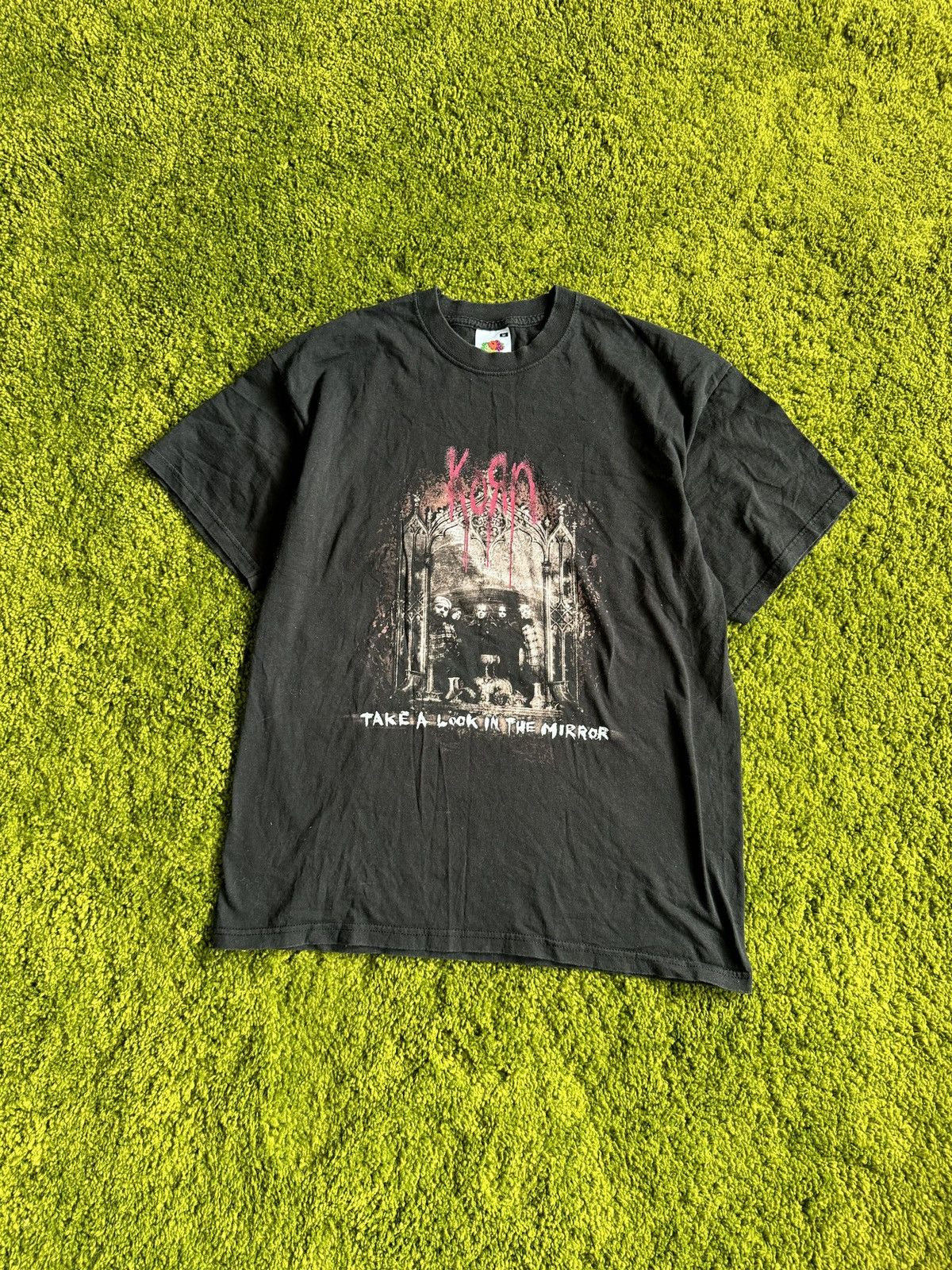 Band Tees × Vintage Korn 2003 vintage official giant tour t-shirt 