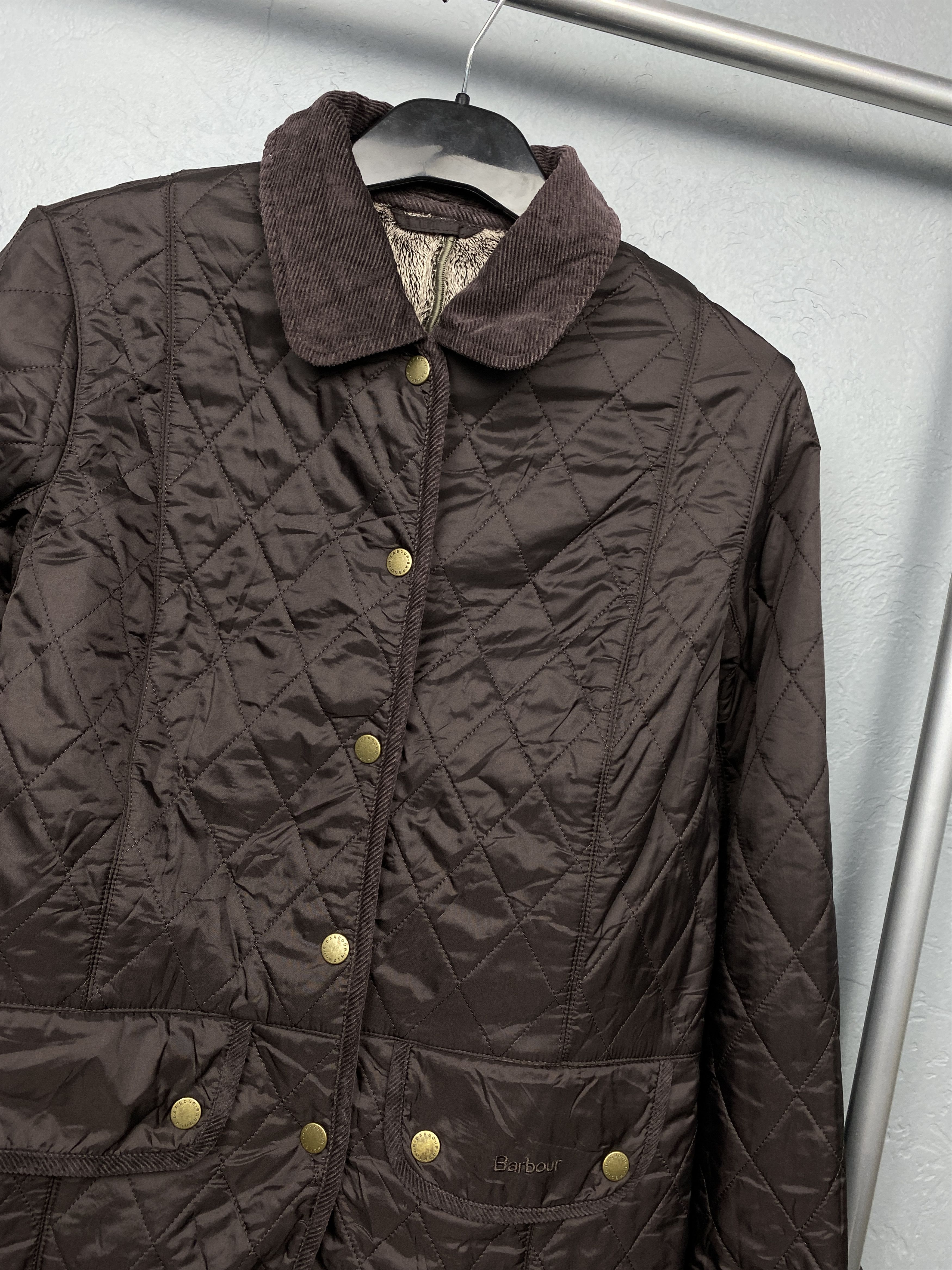 Barbour × Vintage Barbour Womens Vintage Polarquilt Quilted Jacket Size M / US 6-8 / IT 42-44 - 3 Thumbnail