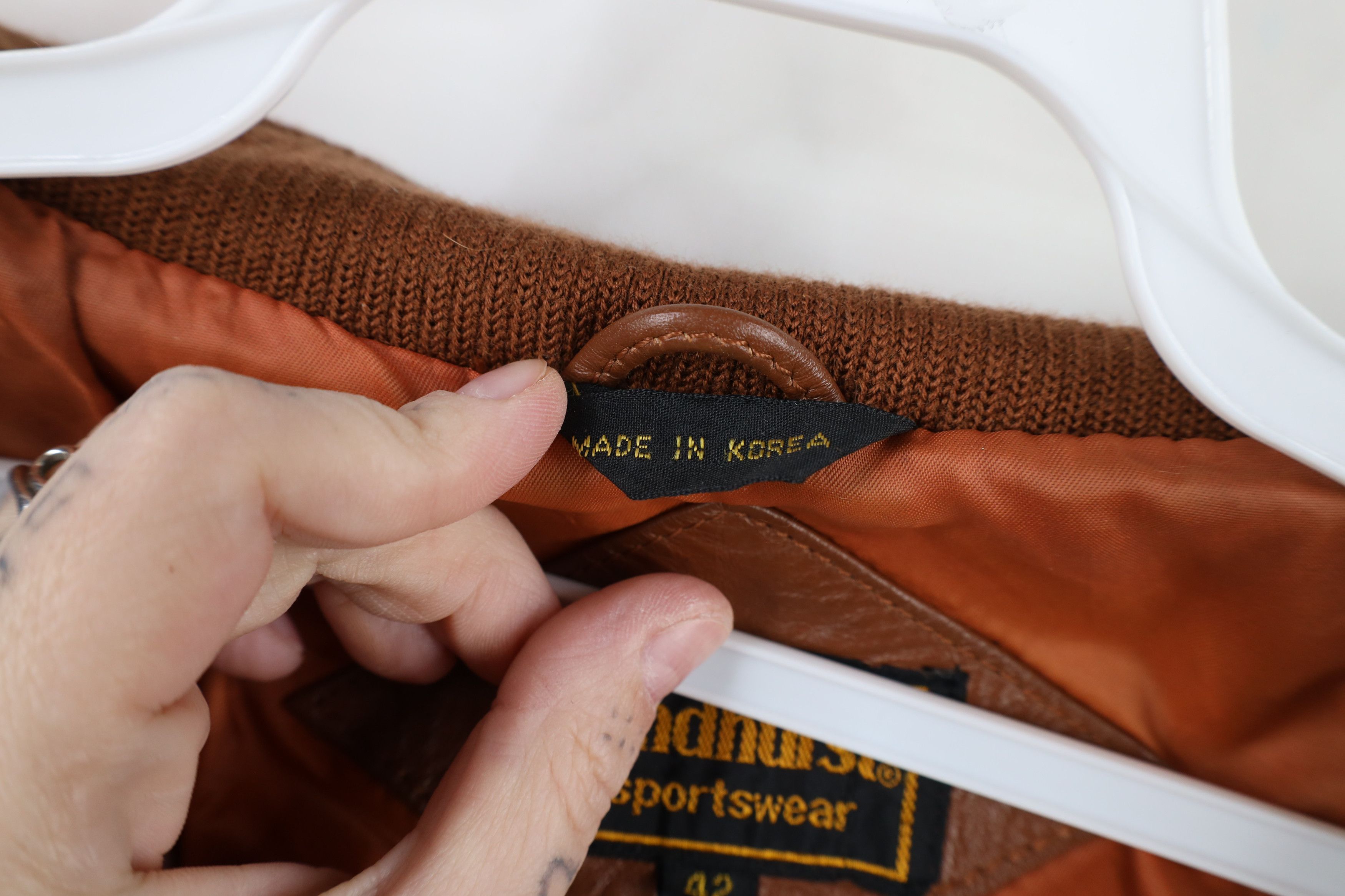 Vintage Vintage 70s 80s Streetwear Cafe Racer Bomber Jacket Brown Size US L / EU 52-54 / 3 - 11 Thumbnail