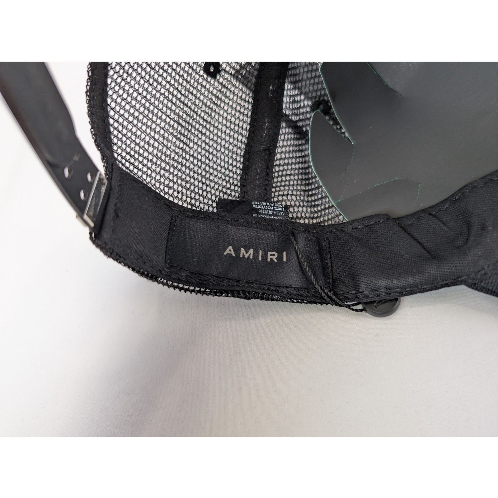 Amiri o1rshd1 Q:3 / Trucker Cap / Hat in Black / Carolina Blue Size ONE SIZE - 15 Thumbnail