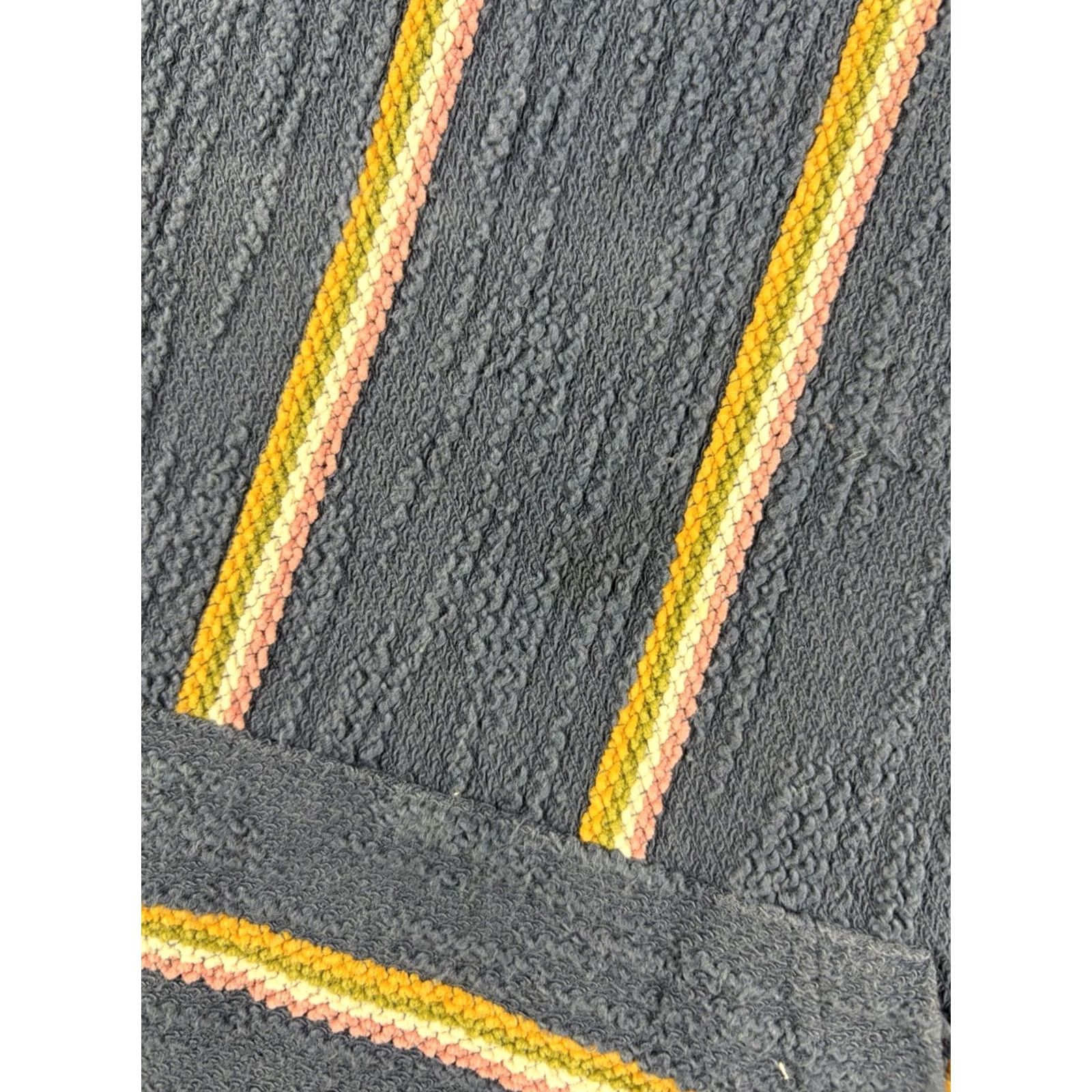 Faherty Faherty Hoodie Pullover Women M Multicolor Stripe Knit Cotton Hooded Beach V-Neck Size M / US 6-8 / IT 42-44 - 3 Thumbnail