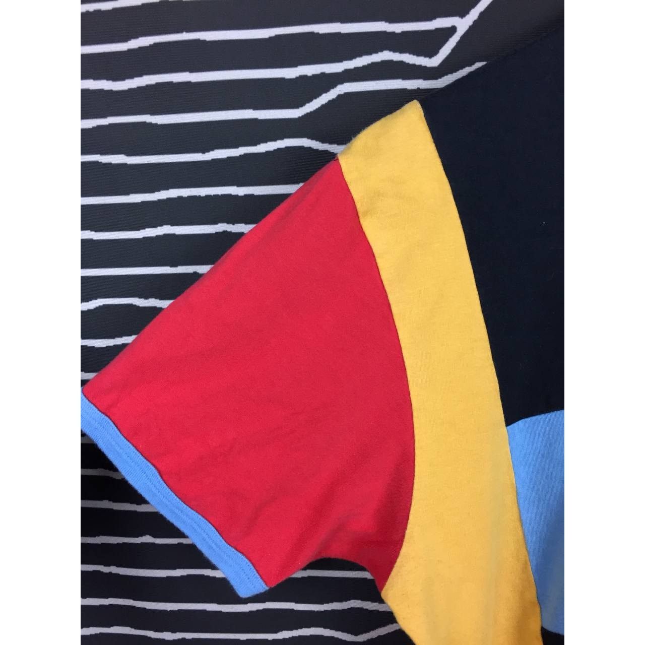 Paul Smith Paul Smith London DERAILLEUR Spell Out Logo Color Block Tee Size US M / EU 48-50 / 2 - 5 Thumbnail