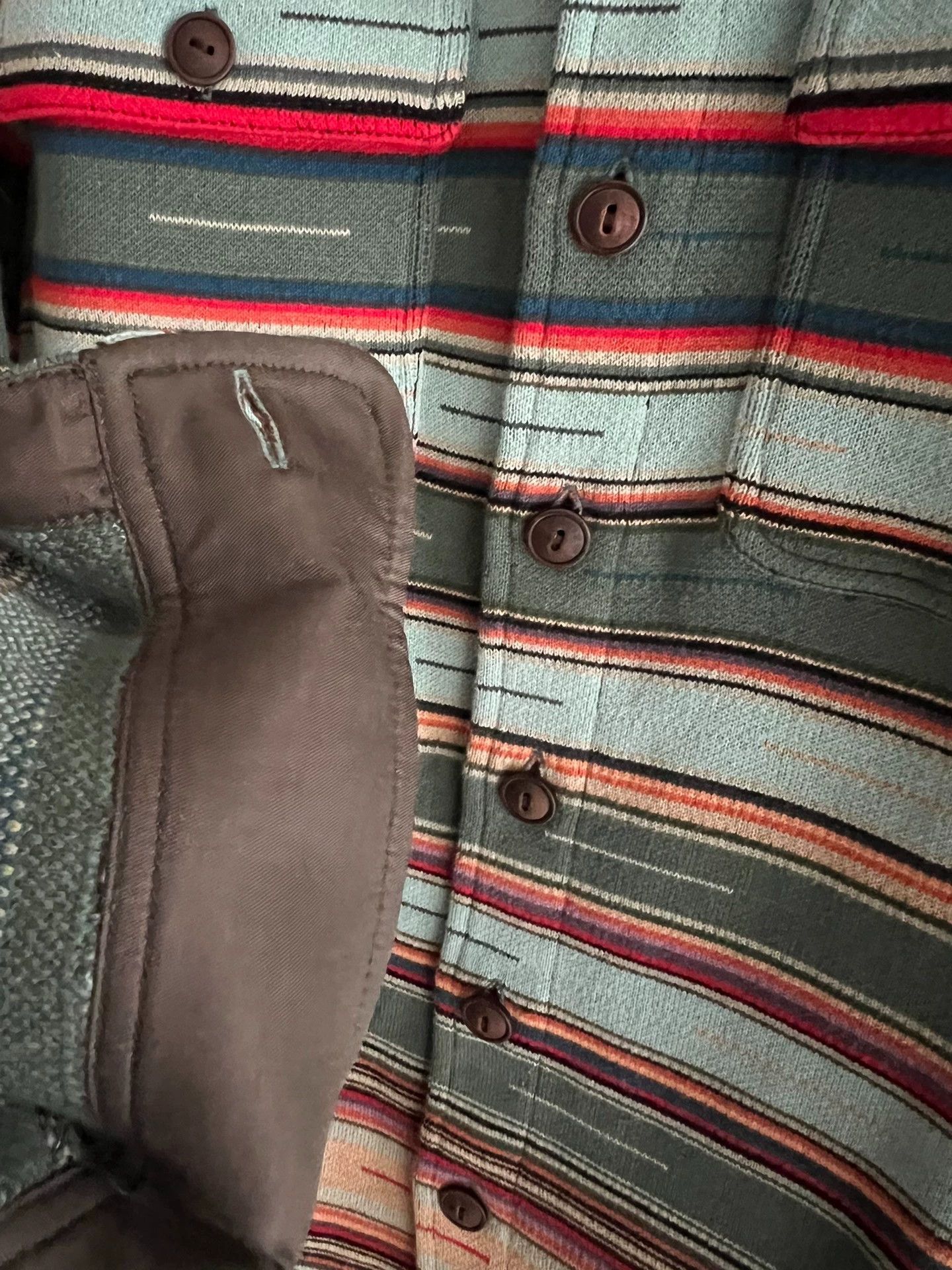 RRL Ralph Lauren RRL Double RL SW Shirt 21 yarns ivory buttons serape S Size US S / EU 44-46 / 1 - 9 Thumbnail