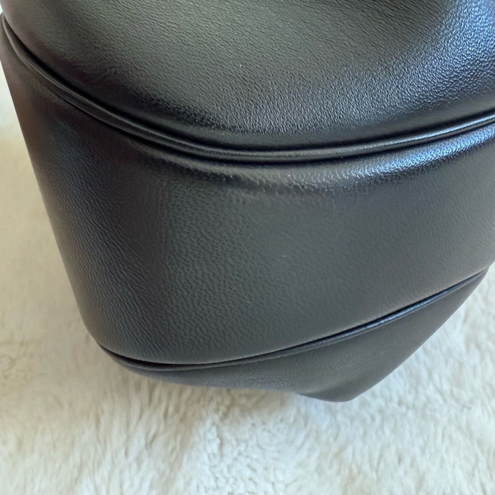 Gabriela Hearst Gabriela Hearst Nina Black Nappa leather Authentic 3200$ Size ONE SIZE - 6 Thumbnail