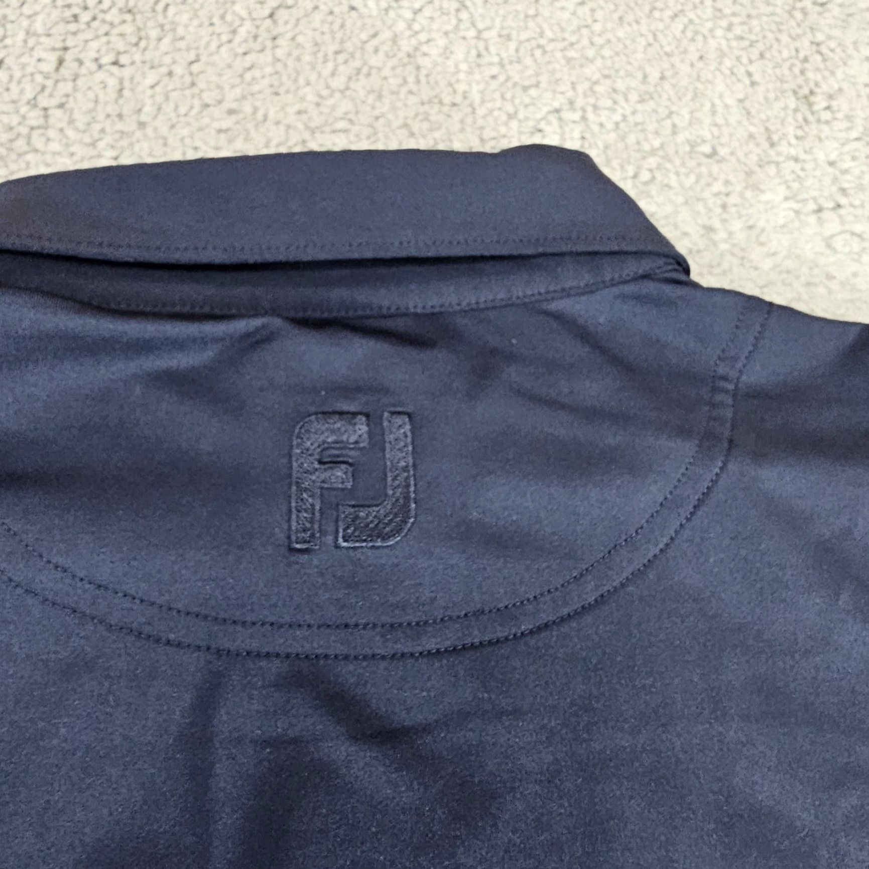 Footjoy FootJoy Polo Shirt Mens Large Navy ProDry Lisle Performance Stretch Comfort Golf Shirt Size US L / EU 52-54 / 3 - 6 Thumbnail