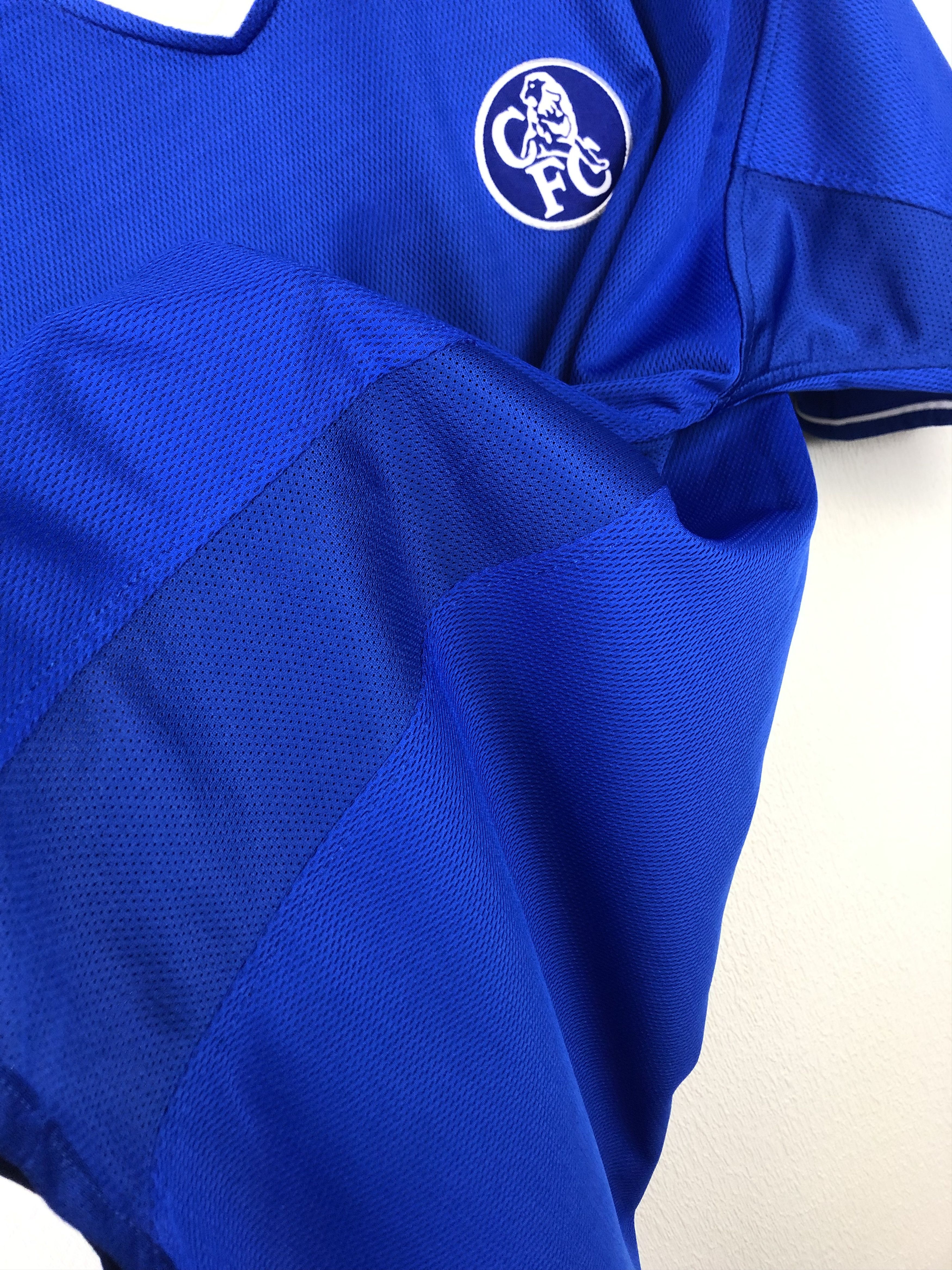 Vintage Chelsea Home football shirt 2003 Soccer Umbro Jersey Trikot Size US XL / EU 56 / 4 - 4 Thumbnail