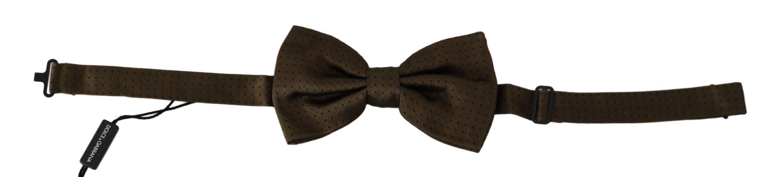 Dolce & Gabbana Elegant Silk Polka Dot Bow Men's Tie Size ONE SIZE - 1 Thumbnail