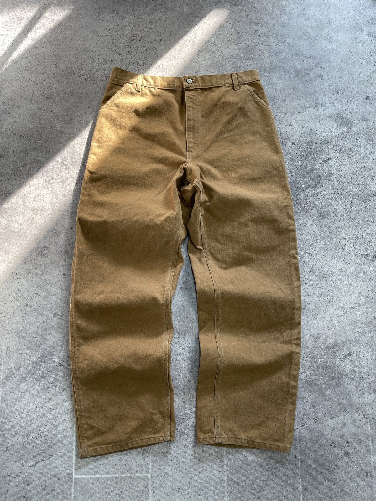 Carhartt Vintage Carhartt Double Knee Denim Jeans Distressed Y2K Size US 38 / EU 54 - 8 Thumbnail