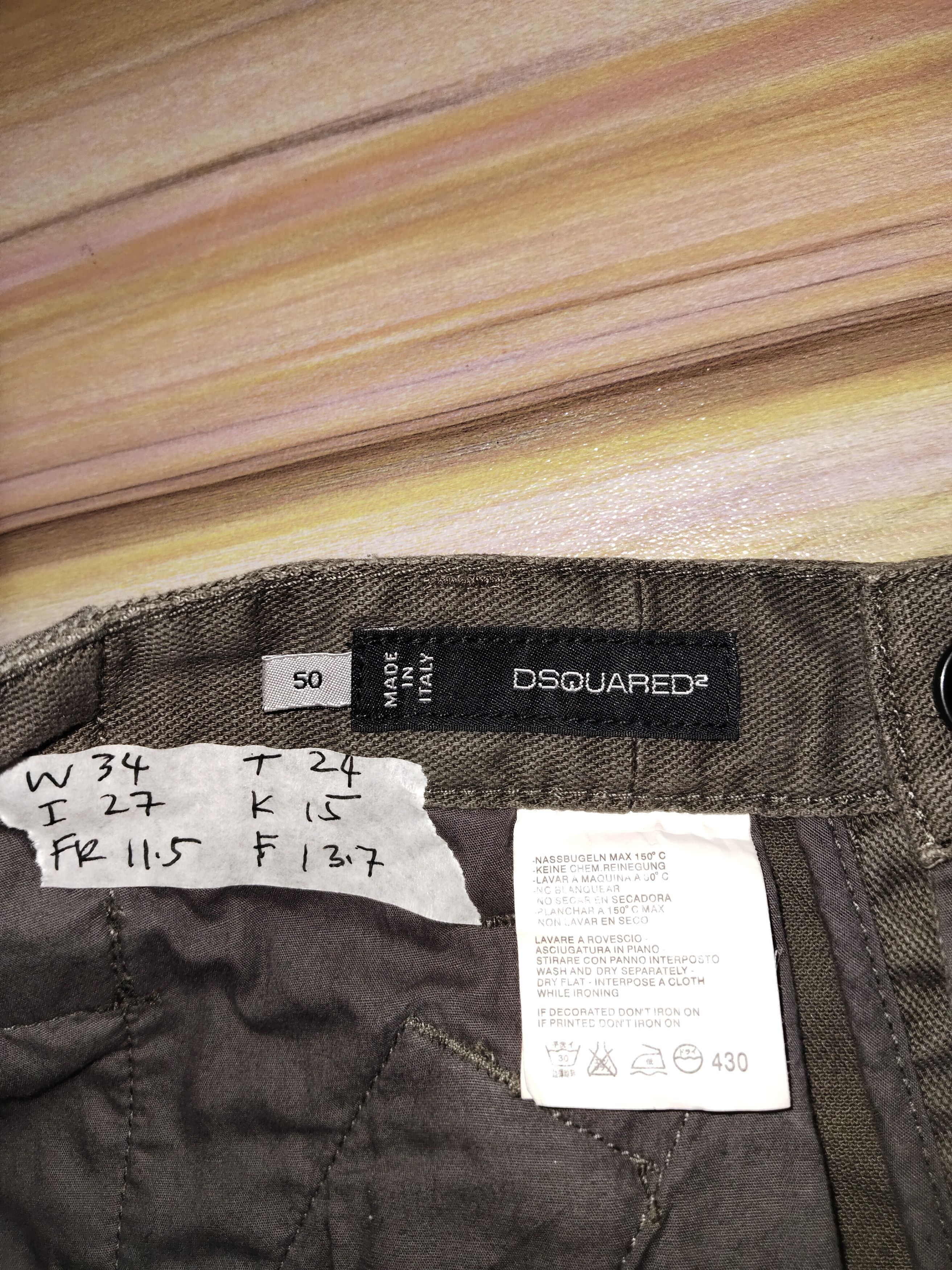 Dsquared2 DSQUARED2 Style Pants Size US 34 / EU 50 - 6 Thumbnail
