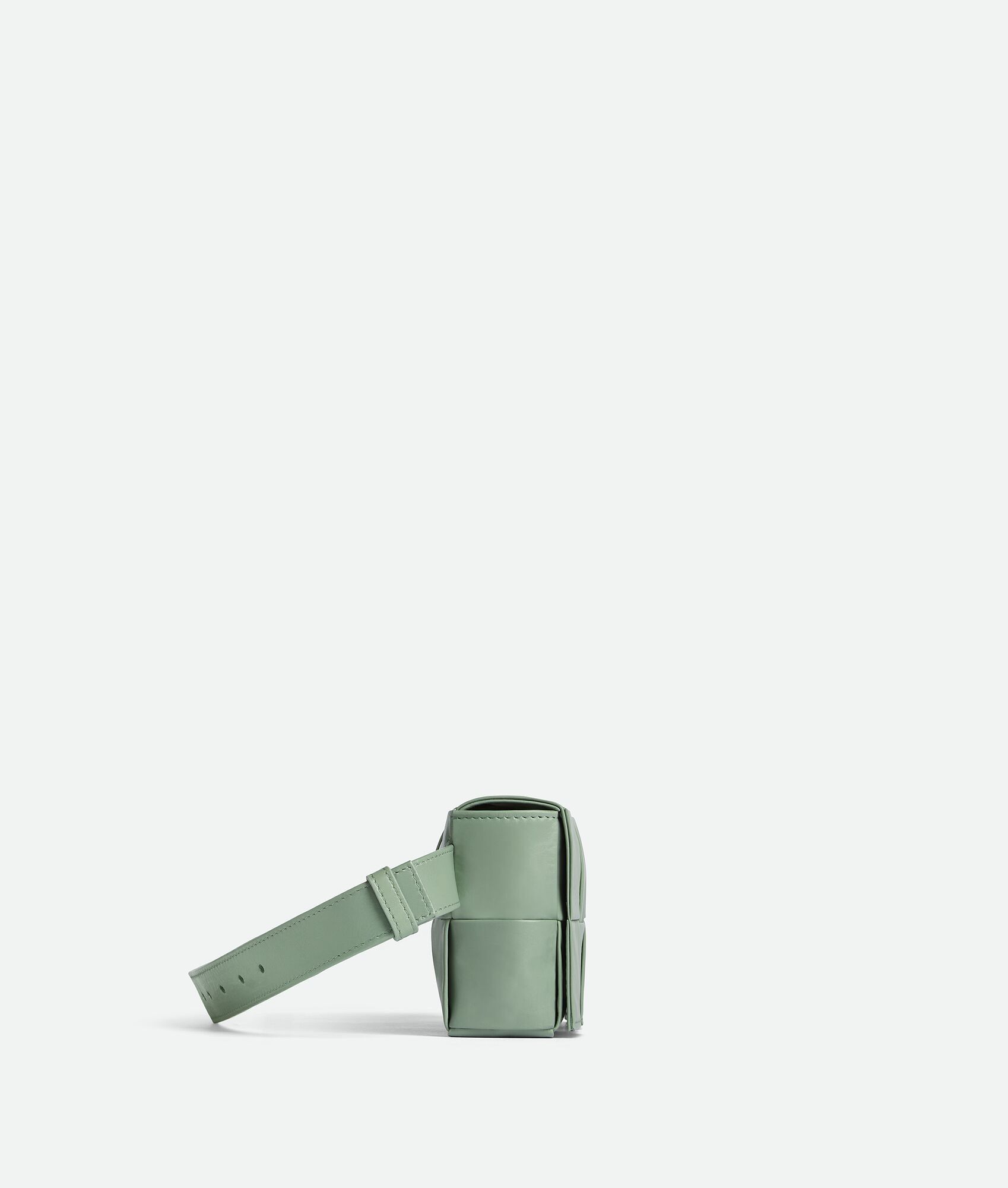 Bottega Veneta o1n1vont0225 Size: OS / Unisex Cassette Belt Bag Sage Green Size ONE SIZE - 2 Thumbnail