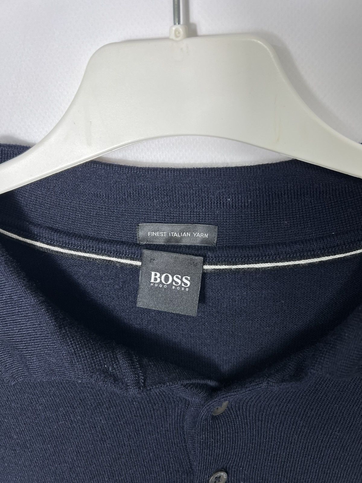 Hugo Boss Luxury streetwear designer Hugo Boss Wool Jumper Size US L / EU 52-54 / 3 - 4 Thumbnail