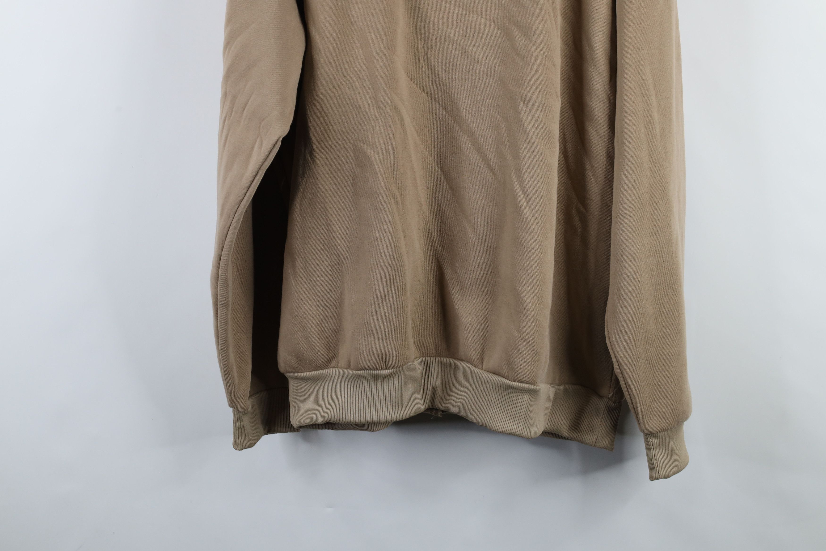 Vintage Vintage 90s Streetwear Button Cardigan Sweatshirt Beige Size US XL / EU 56 / 4 - 11 Thumbnail