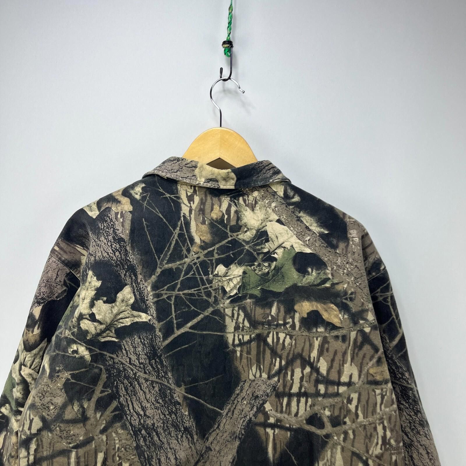 Cabelas Vintage Cabela's Realtree Camo Lined Jacket Large Hunting Size US L / EU 52-54 / 3 - 9 Thumbnail