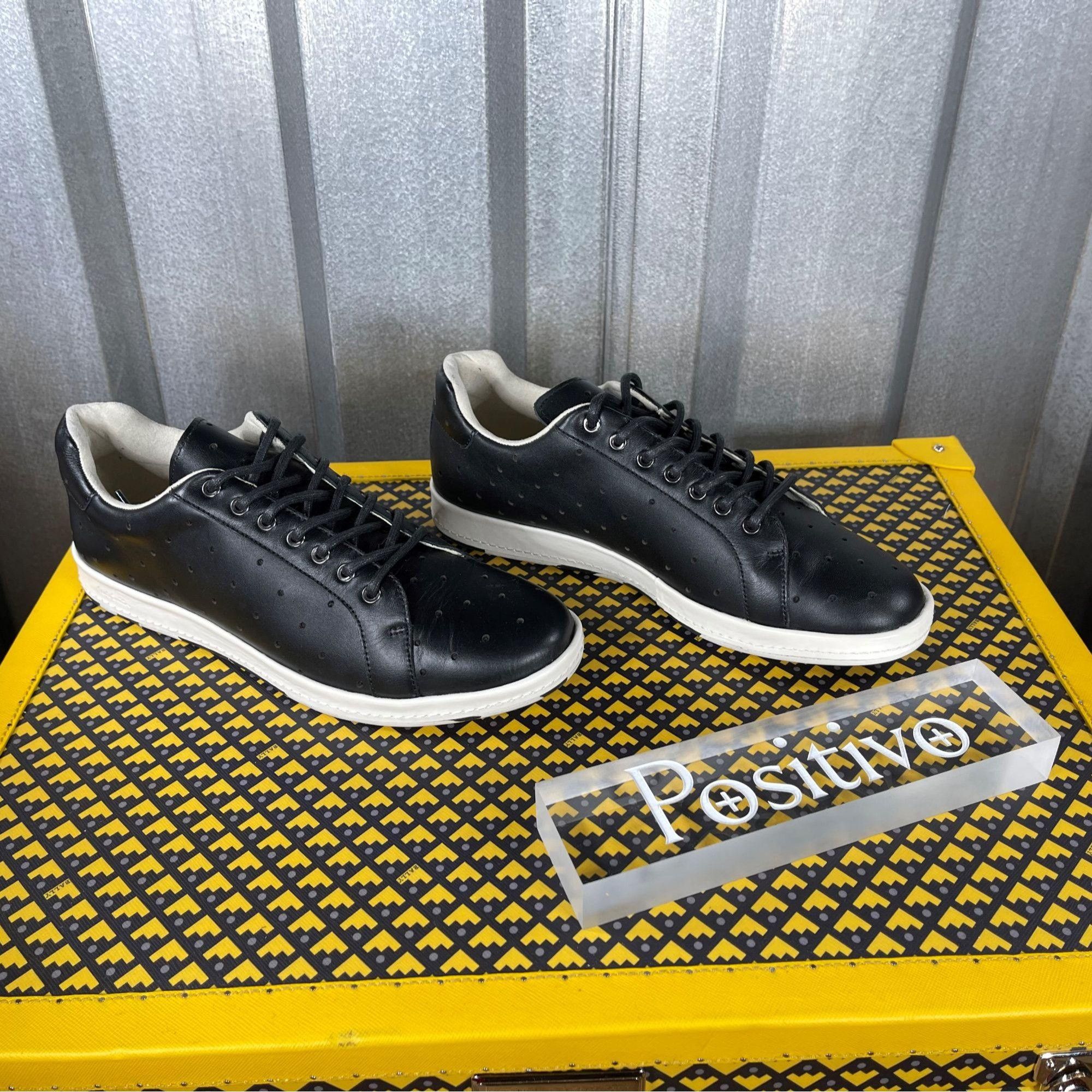 Paul Smith Paul Smith RAB02 Rabbit Perf Black Leather Sneakers US 11 Size US 11 / IT 41 - 4 Thumbnail