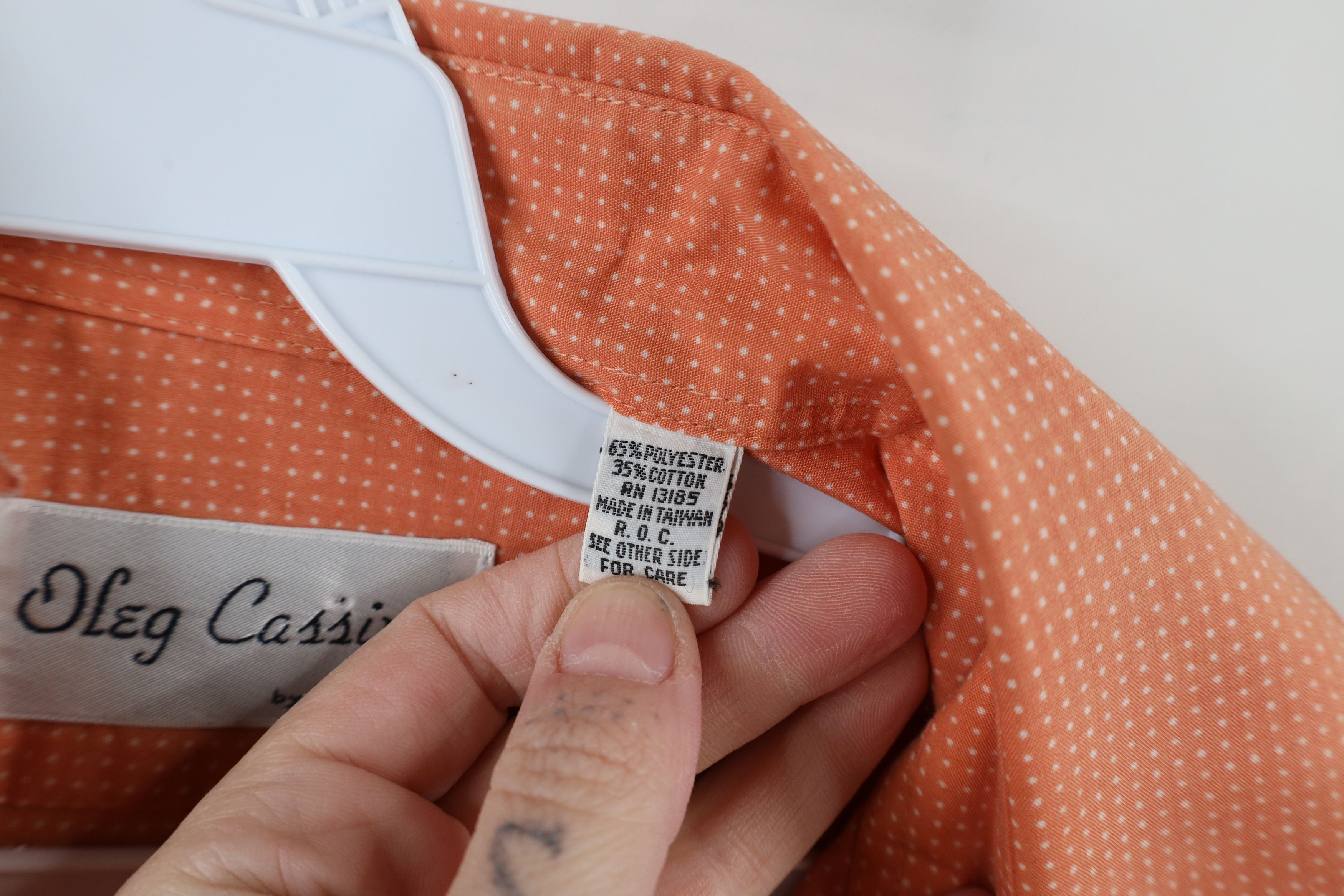 Vintage Vintage 70s Oleg Cassini Military Safari Bush Button Shirt Size US M / EU 48-50 / 2 - 11 Thumbnail