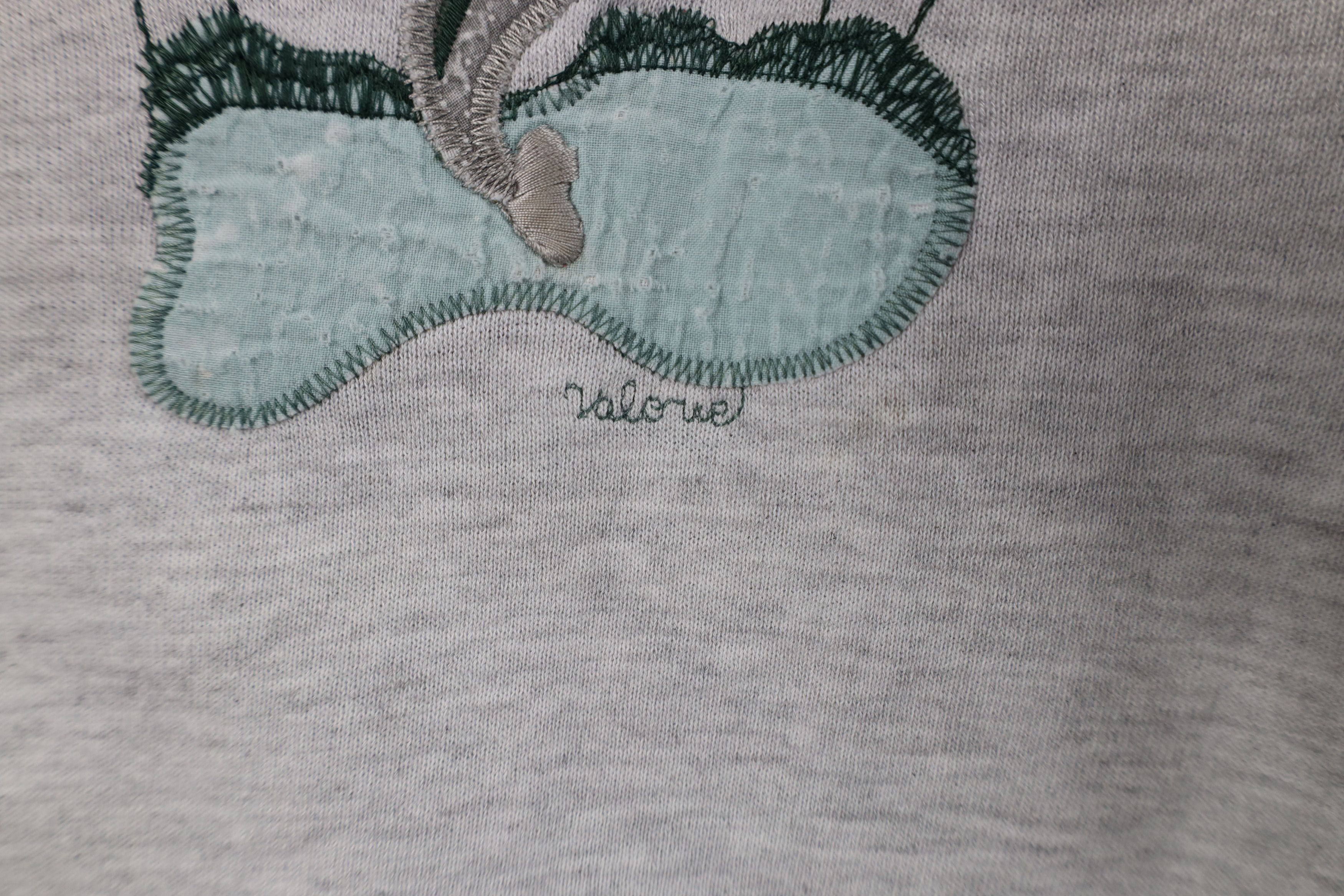 Vintage Vintage 90s Streetwear Quilt Patch Animal Sweatshirt USA Size L / US 10 / IT 46 - 5 Thumbnail