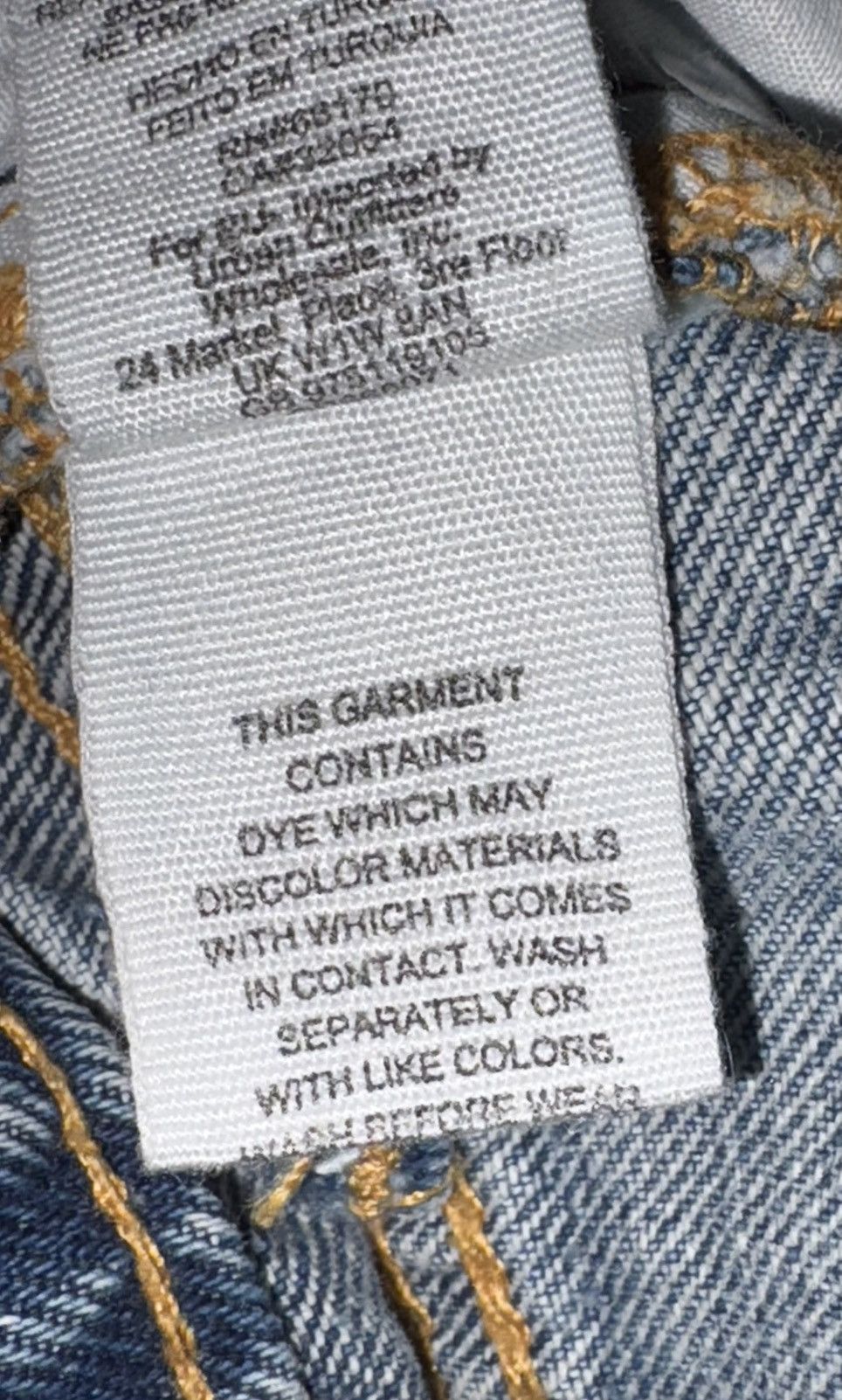 Free People Free People Patchwork Cotton Jeans NEW Size 26" / US 2 / IT 38 - 9 Thumbnail