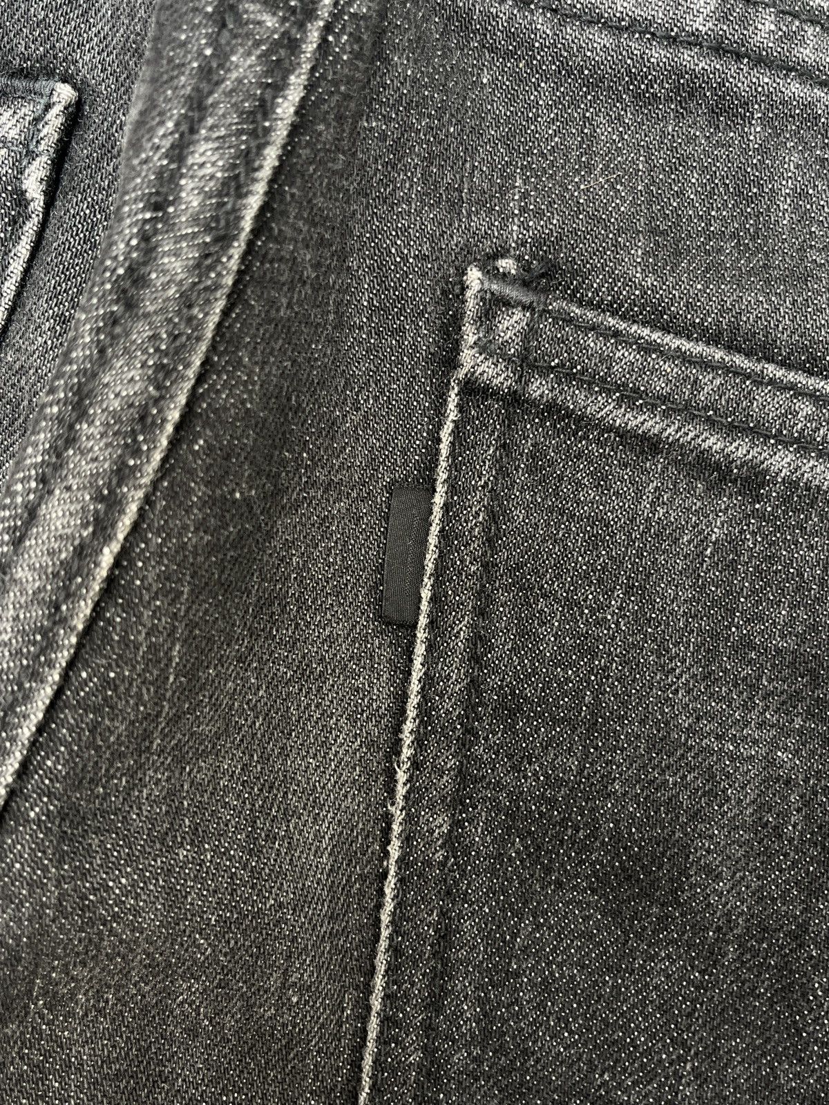 Lad Musician SAMPLE Lad Musician Washed Black Denim Jeans Size US 32 / EU 48 - 5 Thumbnail