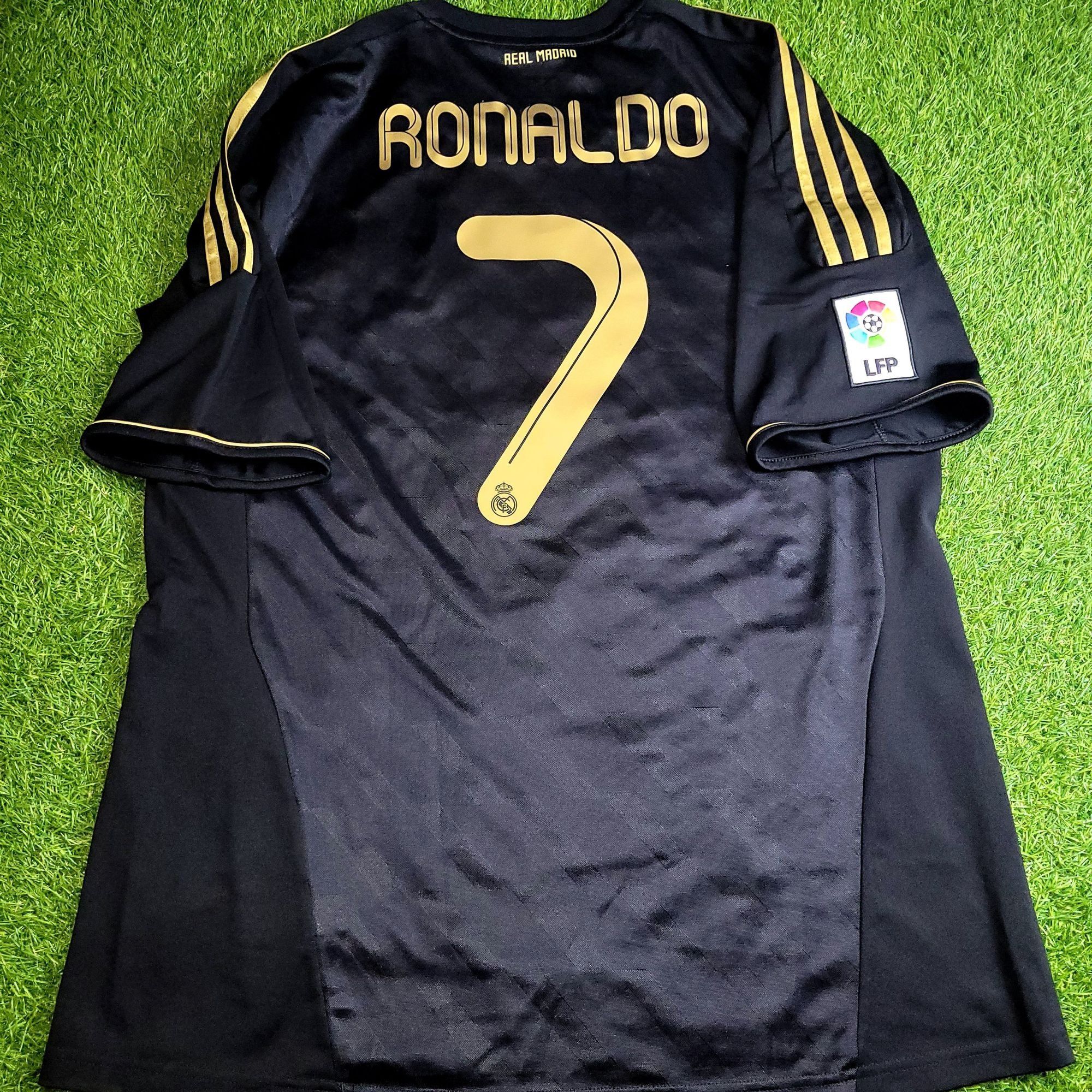 Adidas Ronaldo Real Madrid 2011 2012 Away Soccer Jersey XL Size US XL / EU 56 / 4 - 1 Thumbnail
