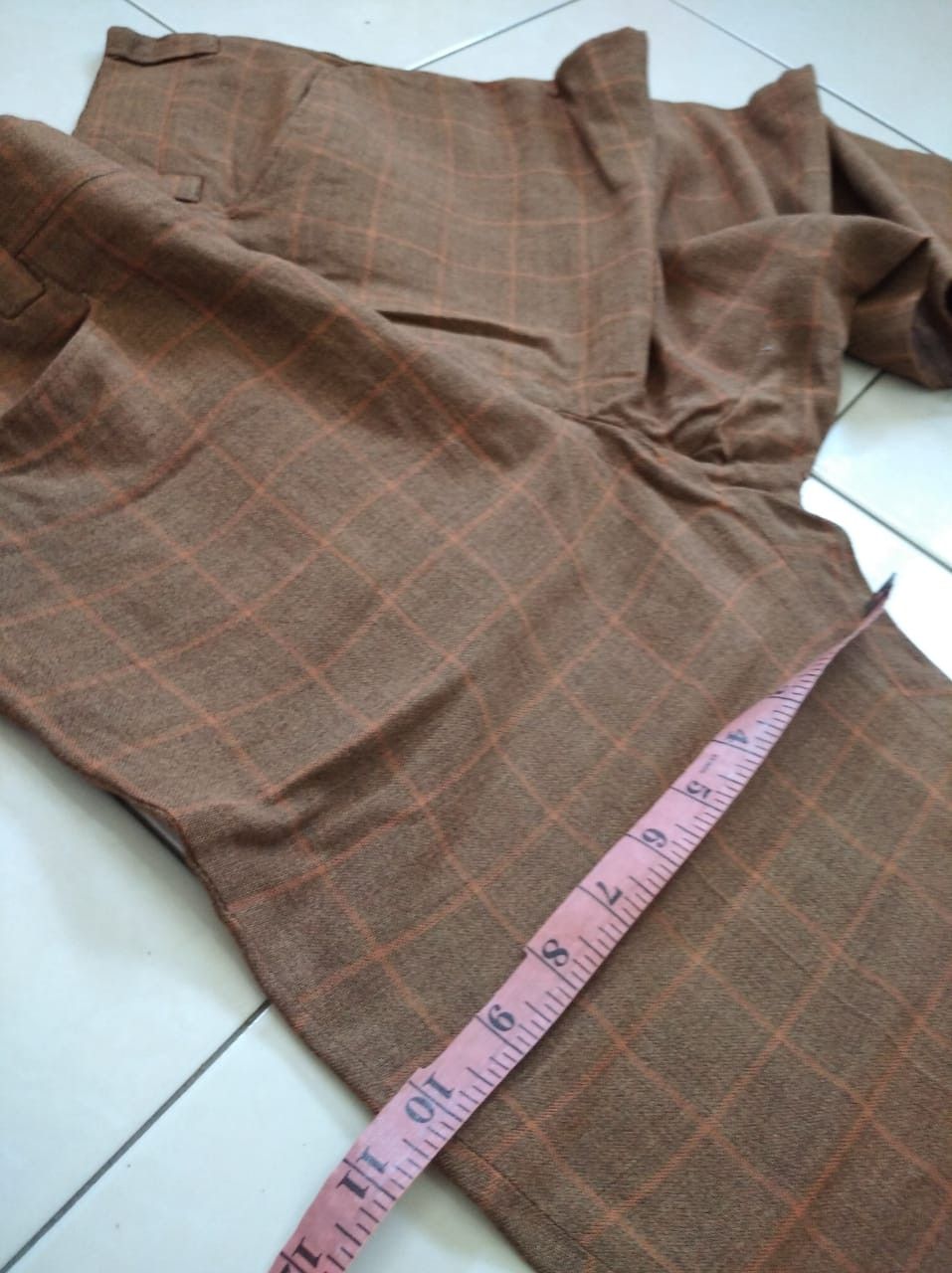 Levi's Vintage Levi's sta-prest brown plaid pants size 30 Size US 30 / EU 46 - 8 Thumbnail