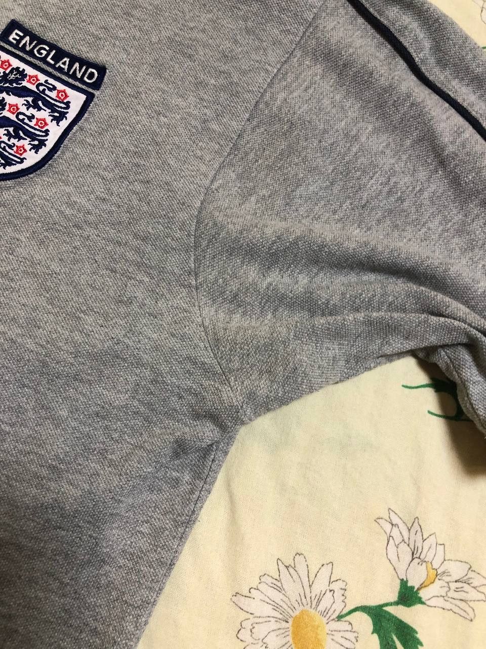 Umbro Vintage Y2K 00s Umbro England Football - Grey Polo Shirt Size US XL / EU 56 / 4 - 11 Thumbnail