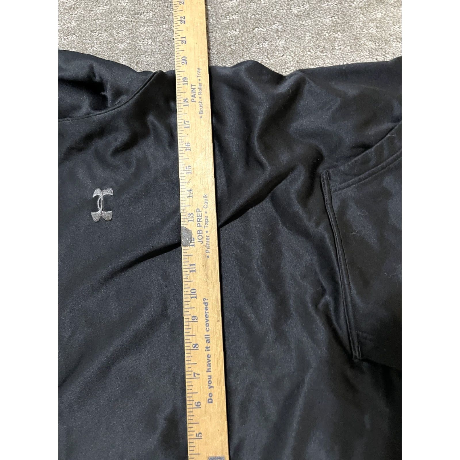 Under Armour Under Armour Hoodie Mens Medium Loose Fit Polyester Black & Gray Size US M / EU 48-50 / 2 - 5 Thumbnail