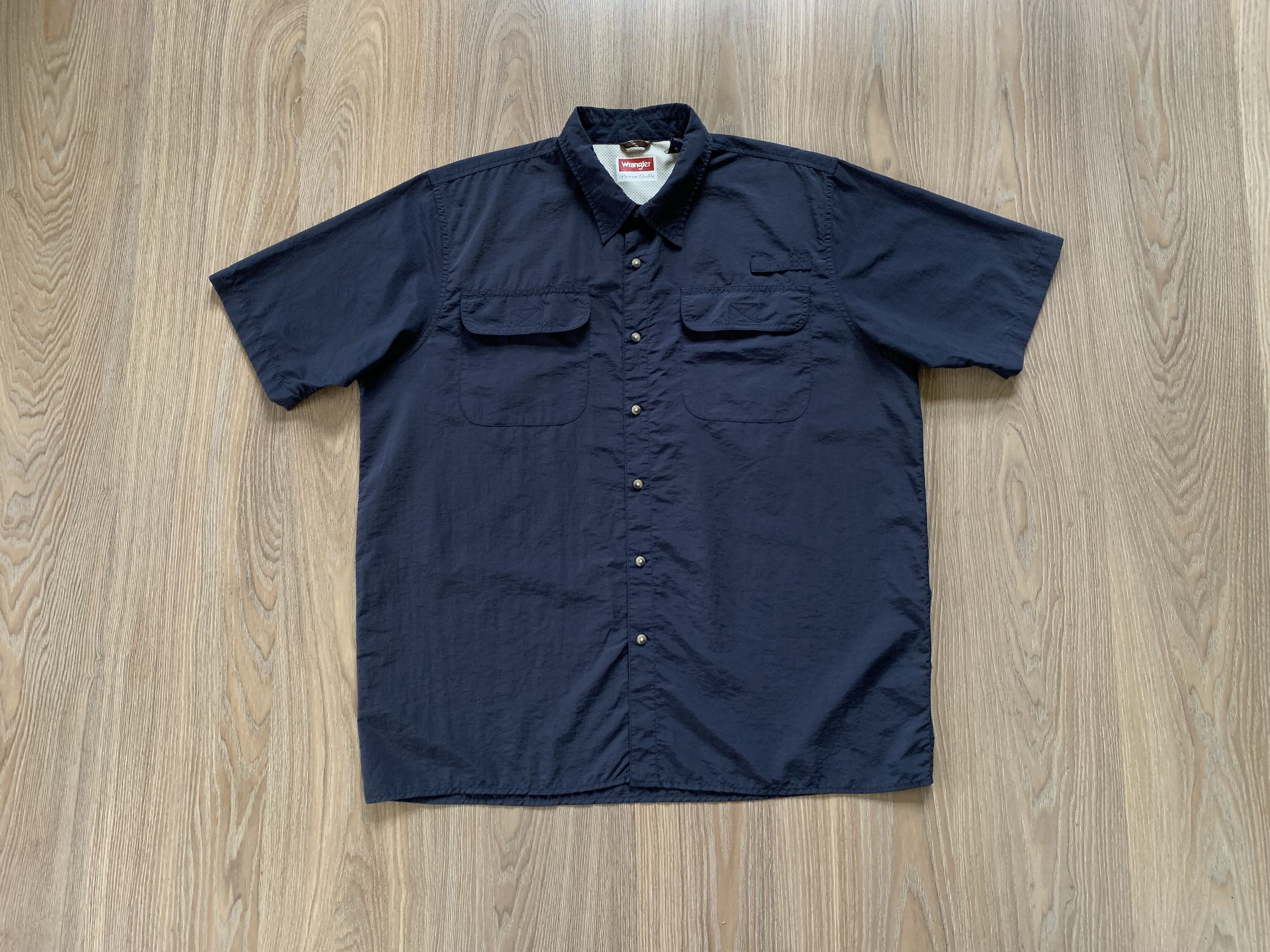 Wrangler Wrangler Short Sleeve Outdoor Shirt Size US XL / EU 56 / 4 - 8 Thumbnail