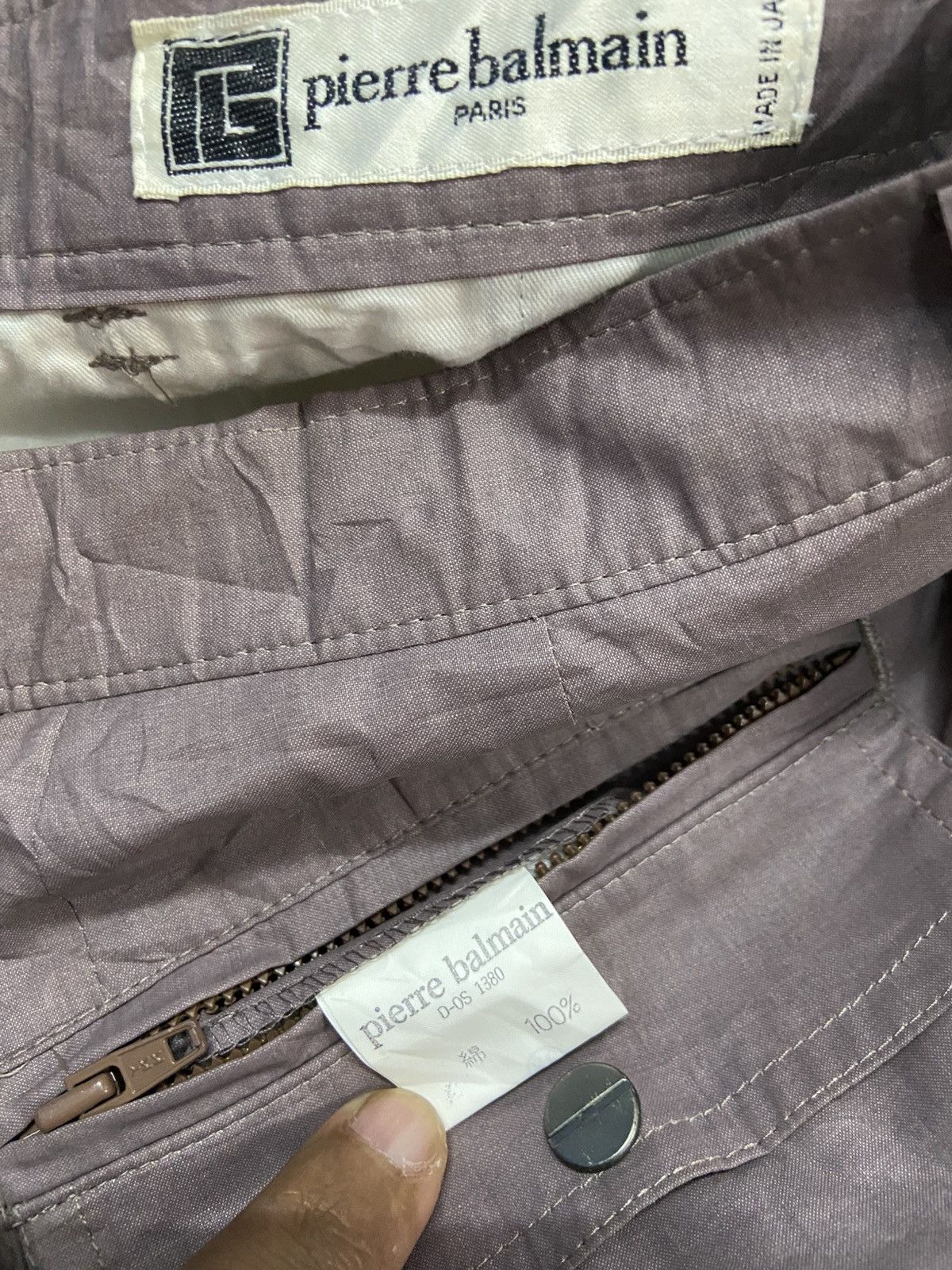 Pierre Balmain PIERRE BALMAIN NYLON PANTS Size US 32 / EU 48 - 13 Thumbnail