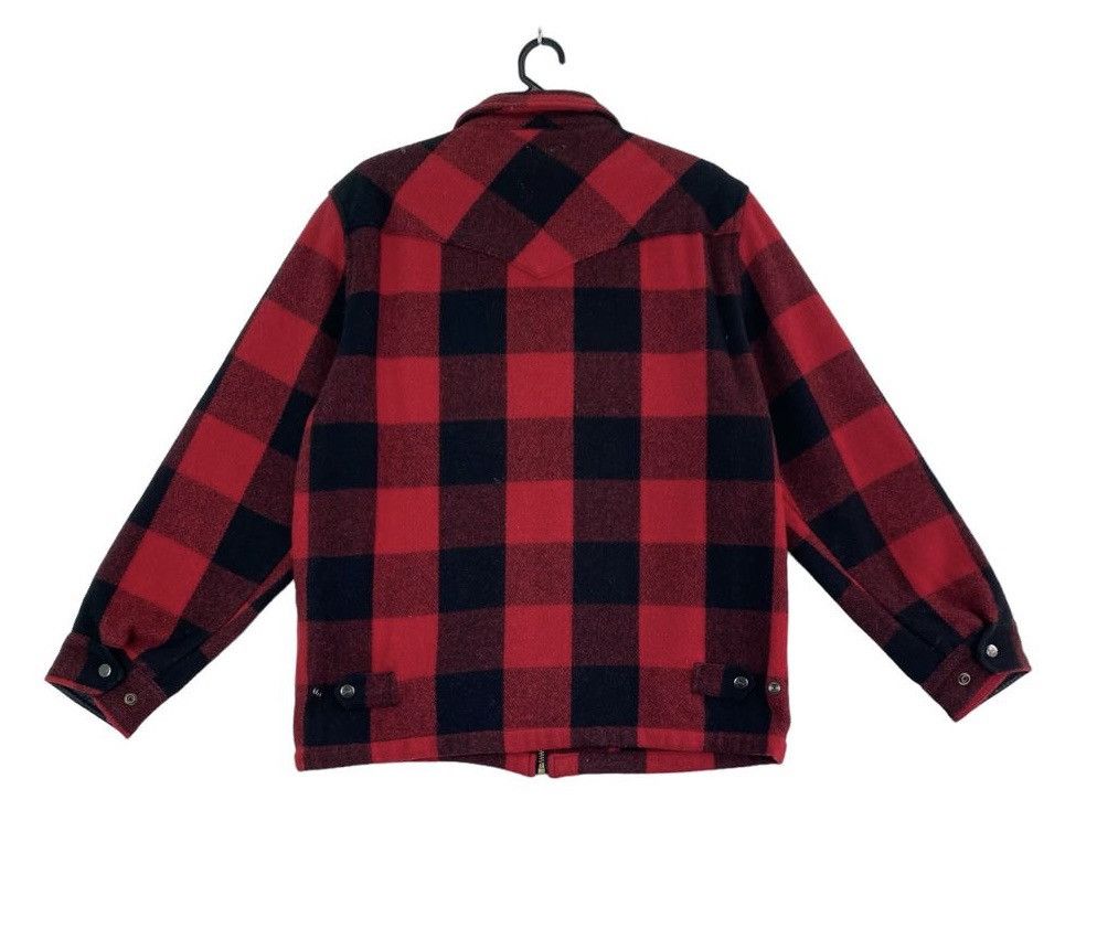 Vintage Vtg 90s H BAR C Californa Ranchwear checkered wool jacket Size US M / EU 48-50 / 2 - 6 Thumbnail