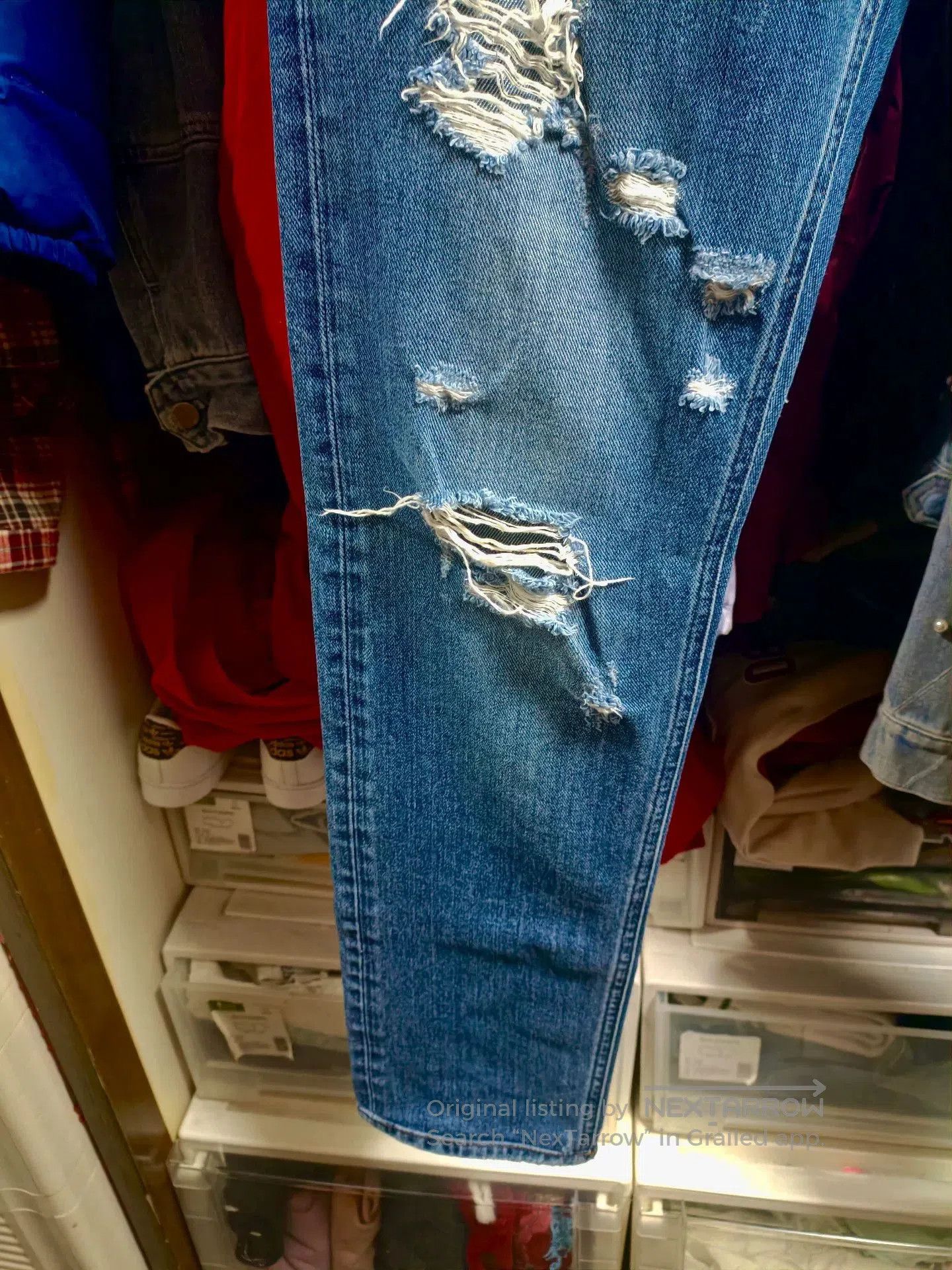 Dolce & Gabbana Dolce&Gabbana Runway Distressed Jeans. Size US 30 / EU 46 - 4 Thumbnail