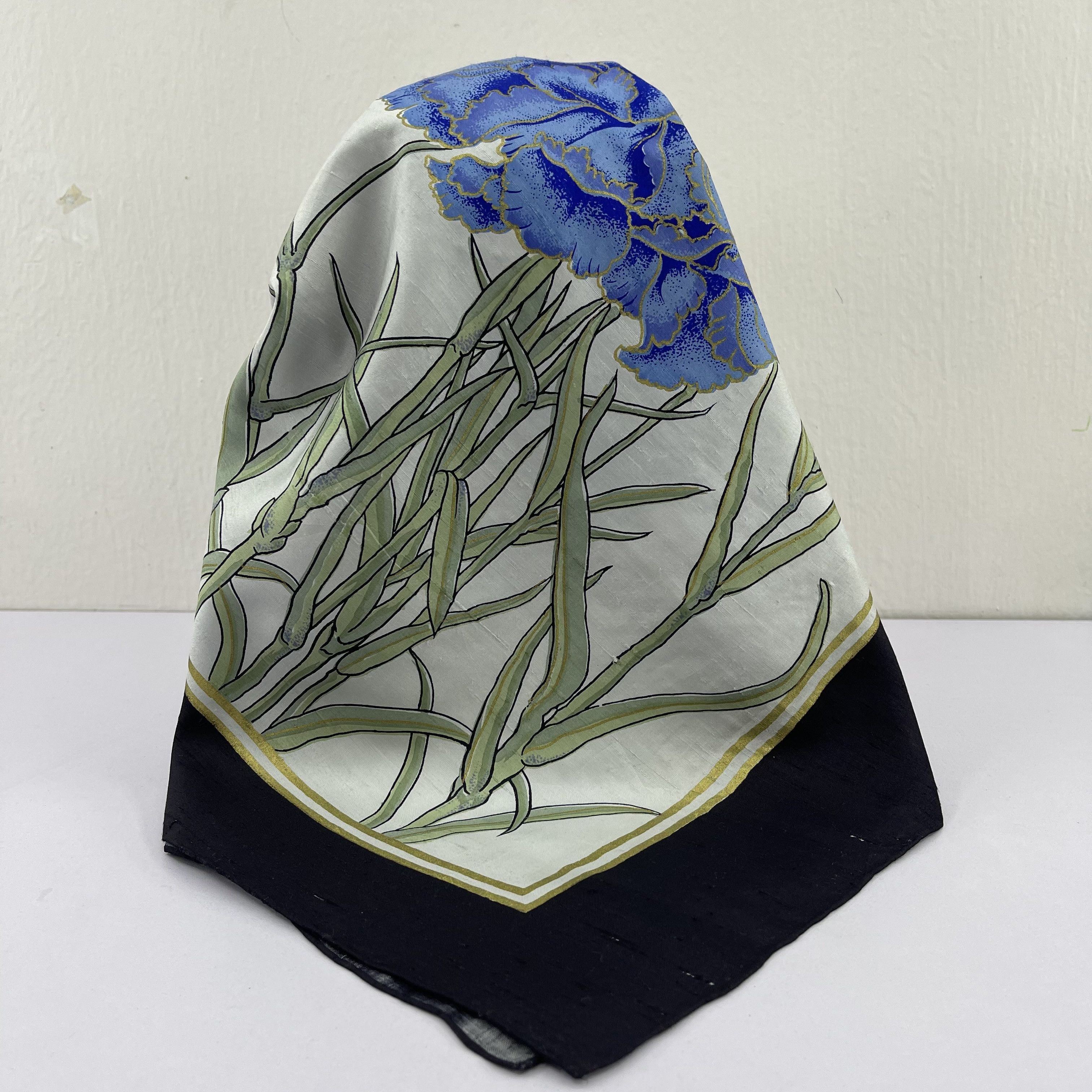 Other Vintage Thai Silk Scarf - S7025 Size ONE SIZE - 3 Thumbnail