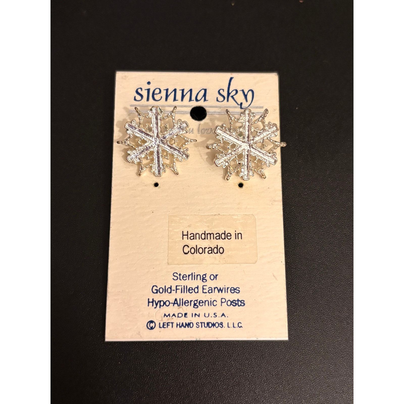 Other Sienna Sky Snowflake Stud Earrings Sterling or Gold Filled Size ONE SIZE - 2 Thumbnail
