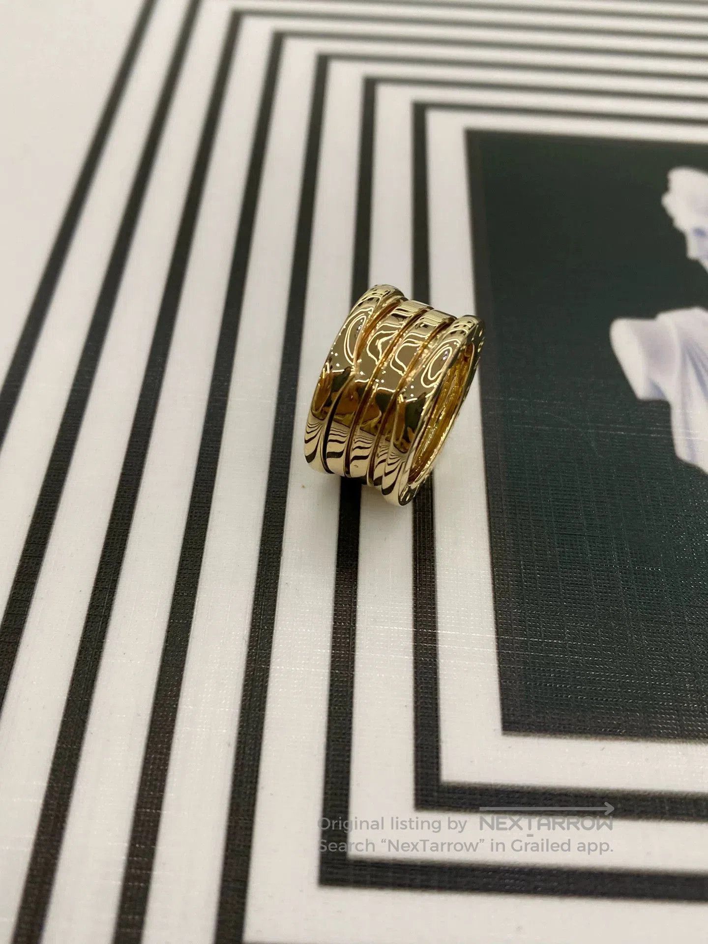 Bvlgari Bvlgari 18K Gold Five. Size ONE SIZE - 3 Thumbnail