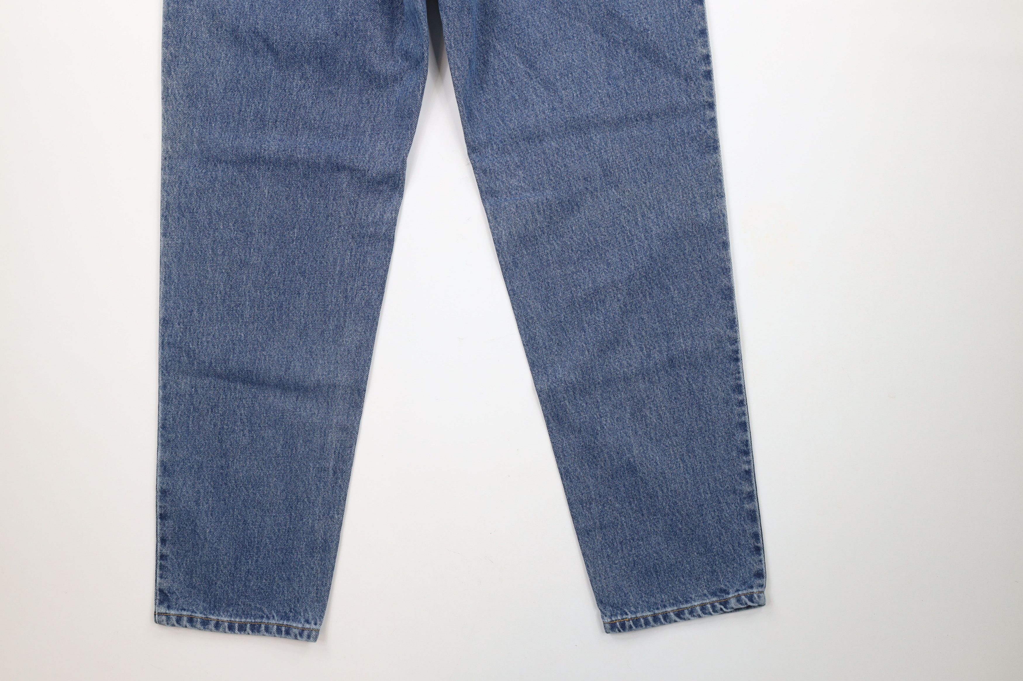 Levi's × Vintage Vintage 90s Levis 550 Fit Tapered Leg Denim Jeans Blue Size US 32 / EU 48 - 10 Thumbnail