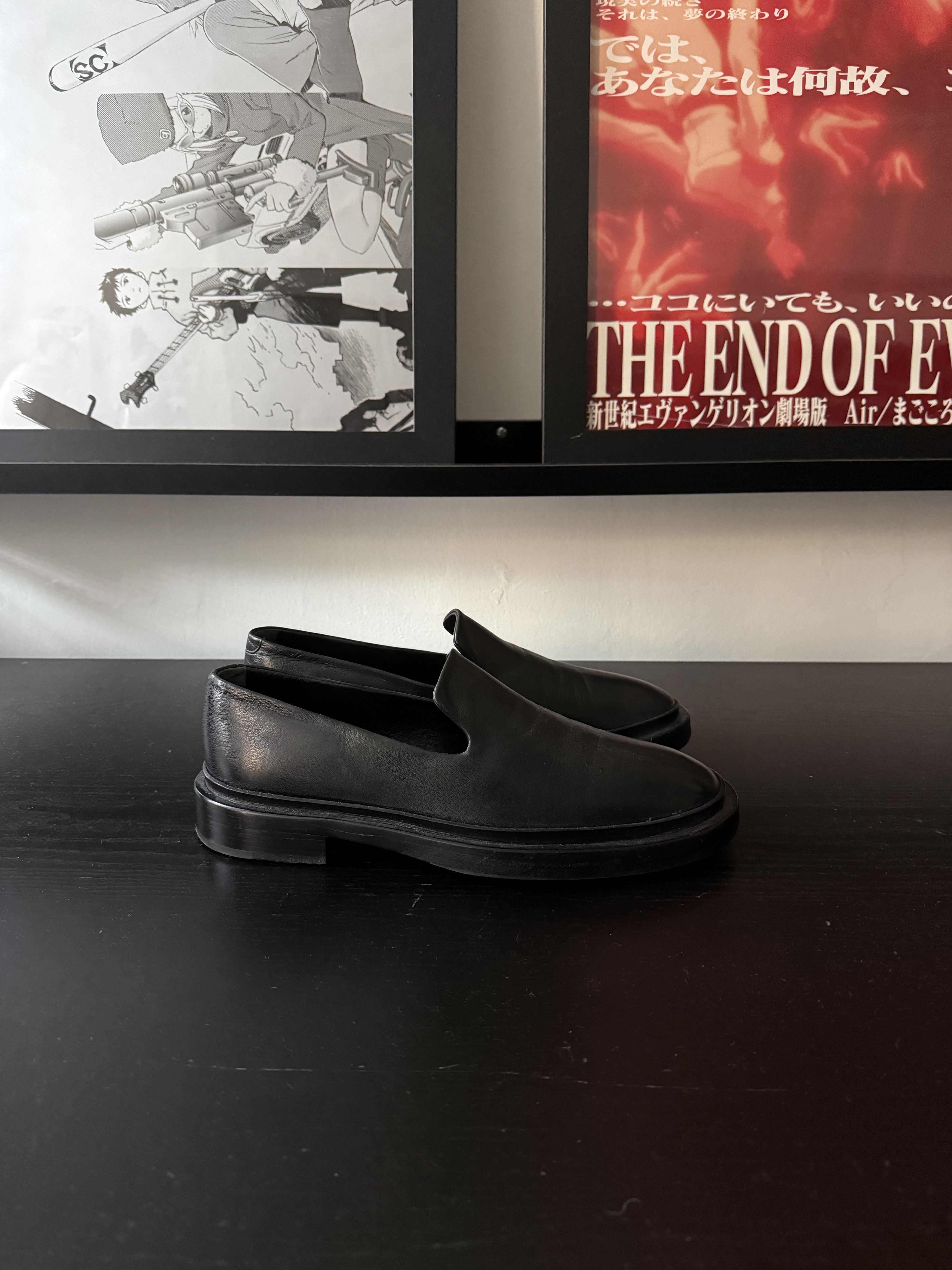 Jil Sander FW22 Black Leather Loafers Size US 7 / EU 40 - 6 Thumbnail
