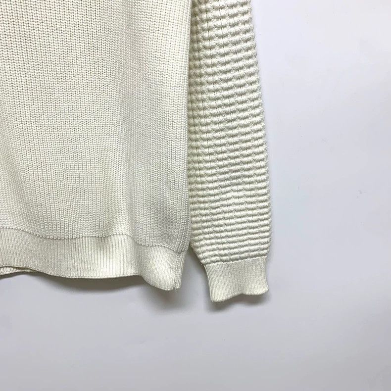 Louis Vuitton Louis Vuitton Off-white knitted sweater Size US L / EU 52-54 / 3 - 6 Thumbnail