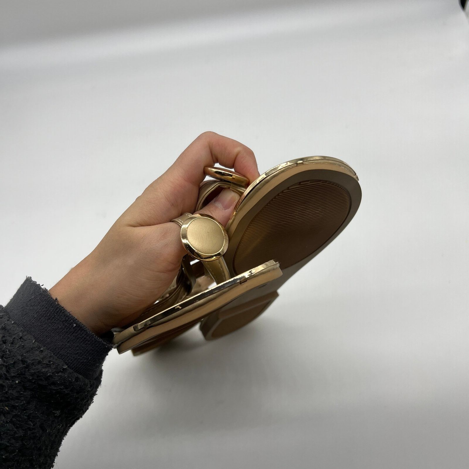 Other Sandals Shoes Open Casual Flats Summer Toe Flo Size US 9.5 / IT 39.5 - 8 Thumbnail