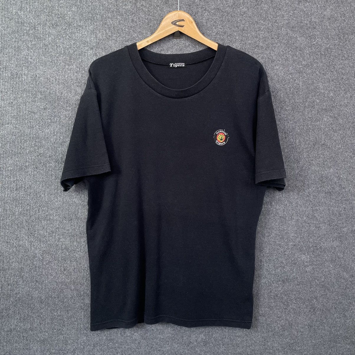 Japanese Brand × Vintage Vintage 90s Hanshin Tigers Basic T Shirt Size US XL / EU 56 / 4 - 1 Thumbnail