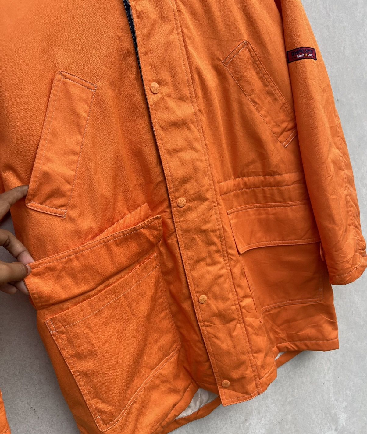 Beverly Hills Polo Club × Polo Ralph Lauren × Vintage Vintage Beverly Hills Polo Club Logo Parka Jacket Size US XL / EU 56 / 4 - 6 Thumbnail