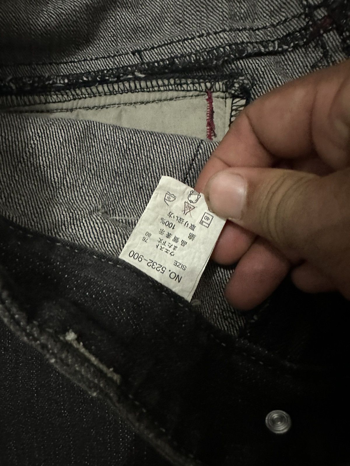 Japanese Brand VTG BOGO Denim Cargo Pants size Size US 30 / EU 46 - 8 Thumbnail