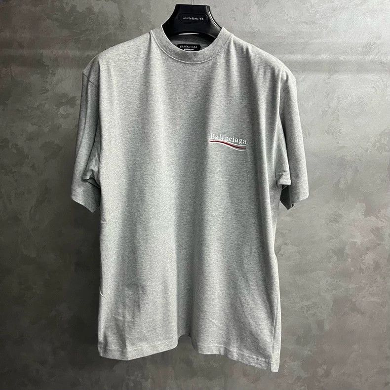 Balenciaga Balenciaga Gray Coke Oversized Short Sleeve T-Shirt - dmc Size US XS / EU 42 / 0 - 1 Thumbnail