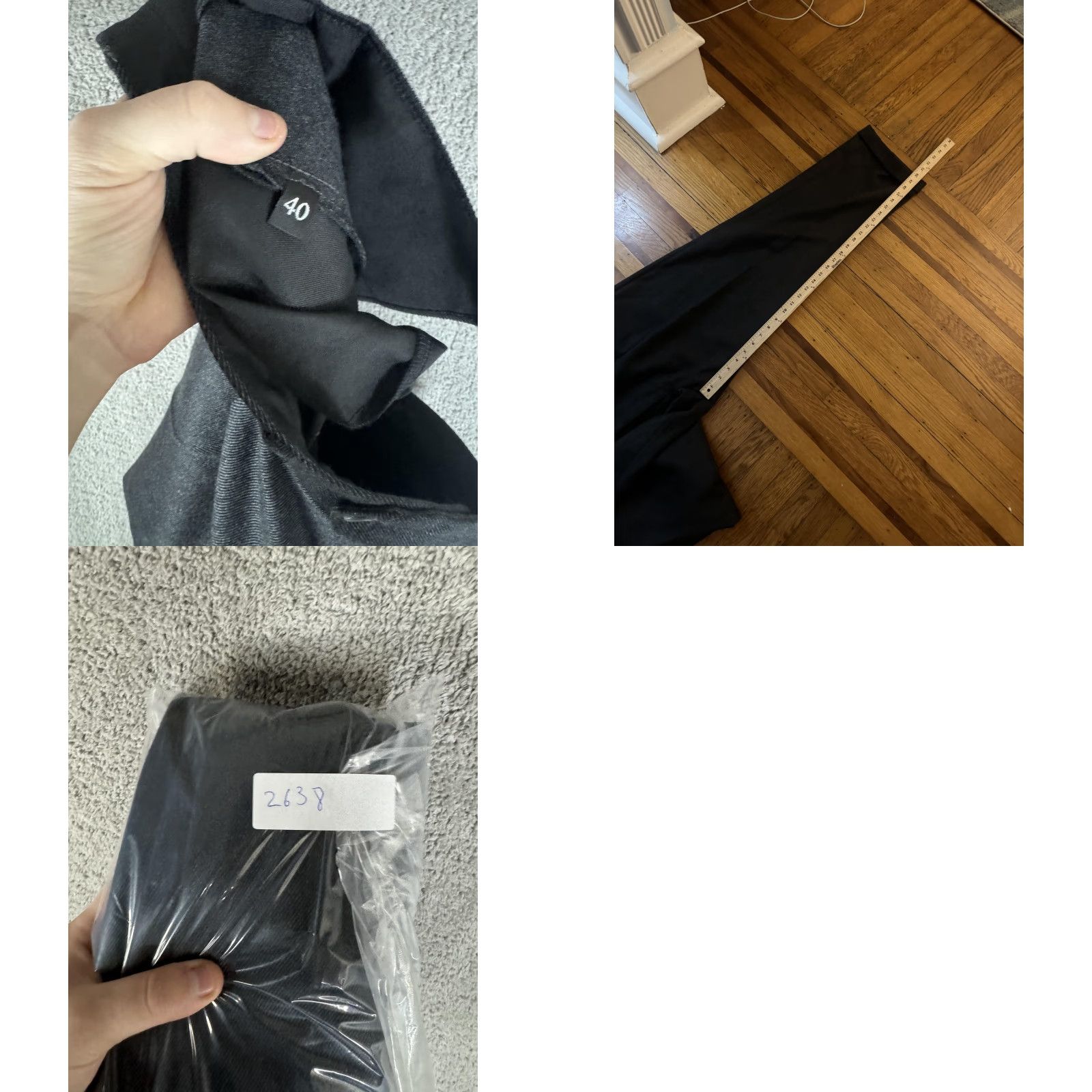 Brooks Brothers Brooks Brothers Pants Mens 40 Charcoal Gray Wool Pleated Cuffed Dress Slacks Size US 40 / EU 56 - 9 Thumbnail
