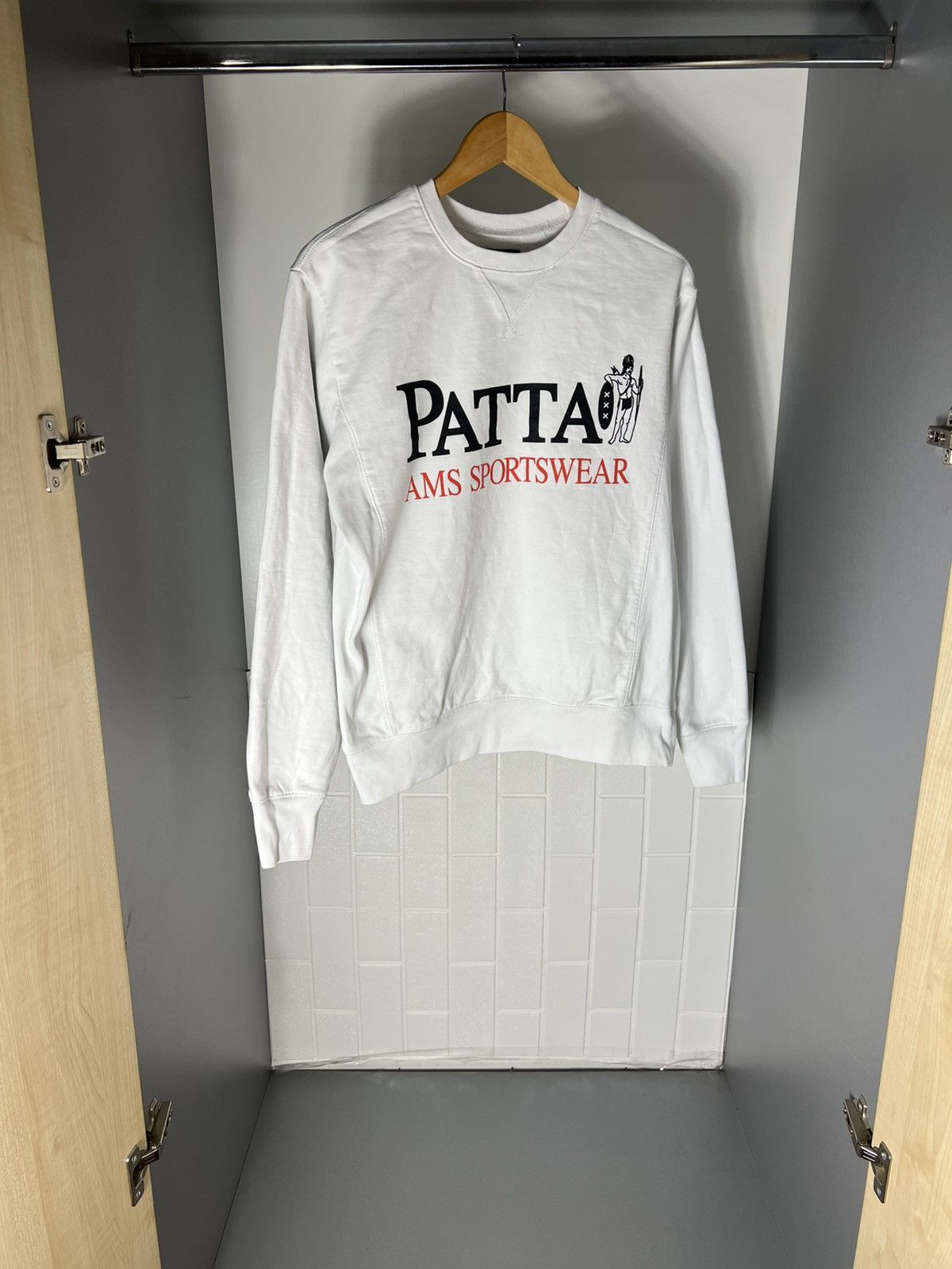 Patta VINTAGE PATTA AMS SPORTSWEAR SWEATSHIRT DESIGNER SK8 Y2K Size US M / EU 48-50 / 2 - 5 Thumbnail