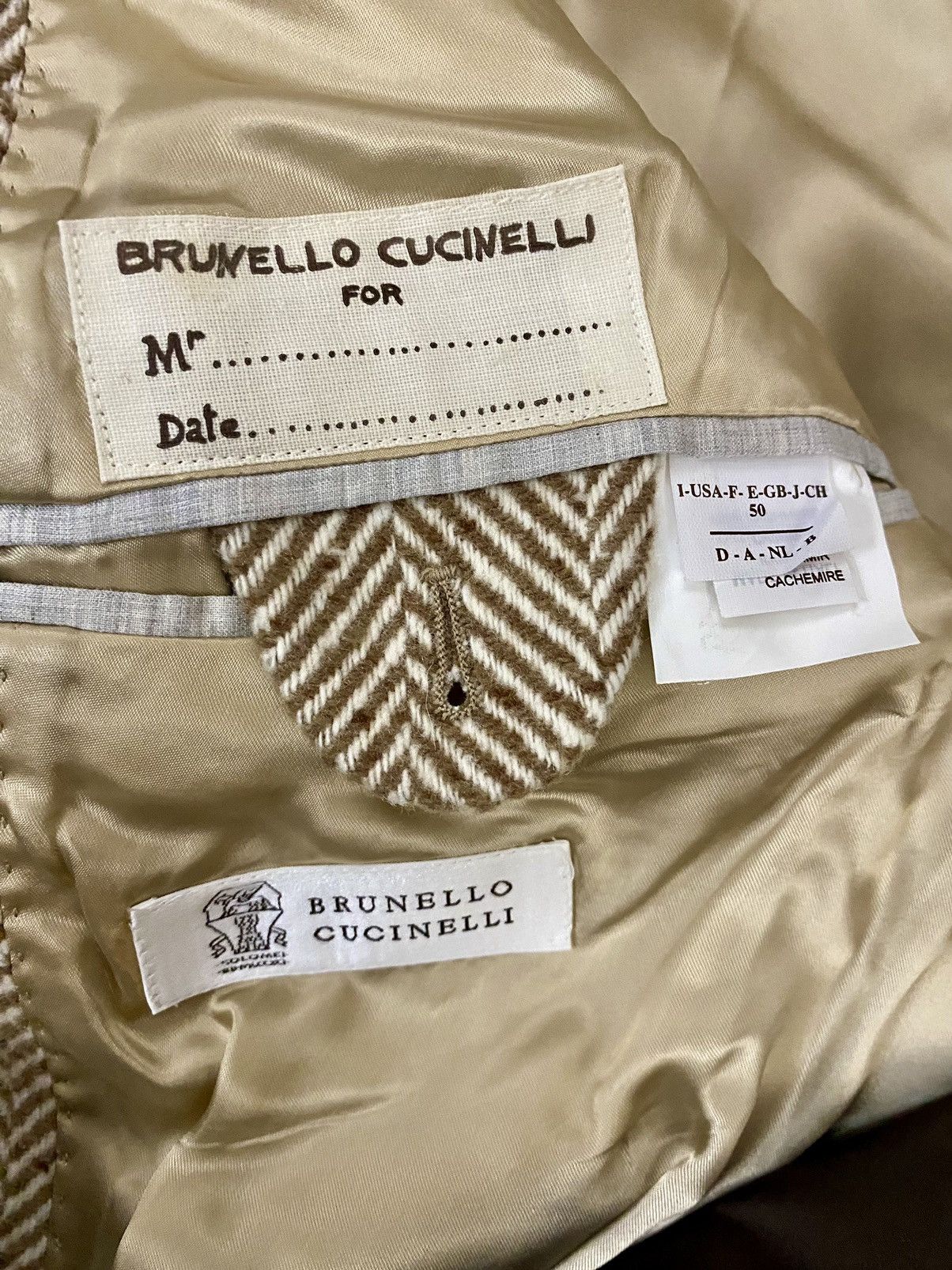 Brunello Cucinelli Brunello Cucinelli 🇮🇹 brown cashmere vested trench 50 NWT Size US M / EU 48-50 / 2 - 19 Thumbnail