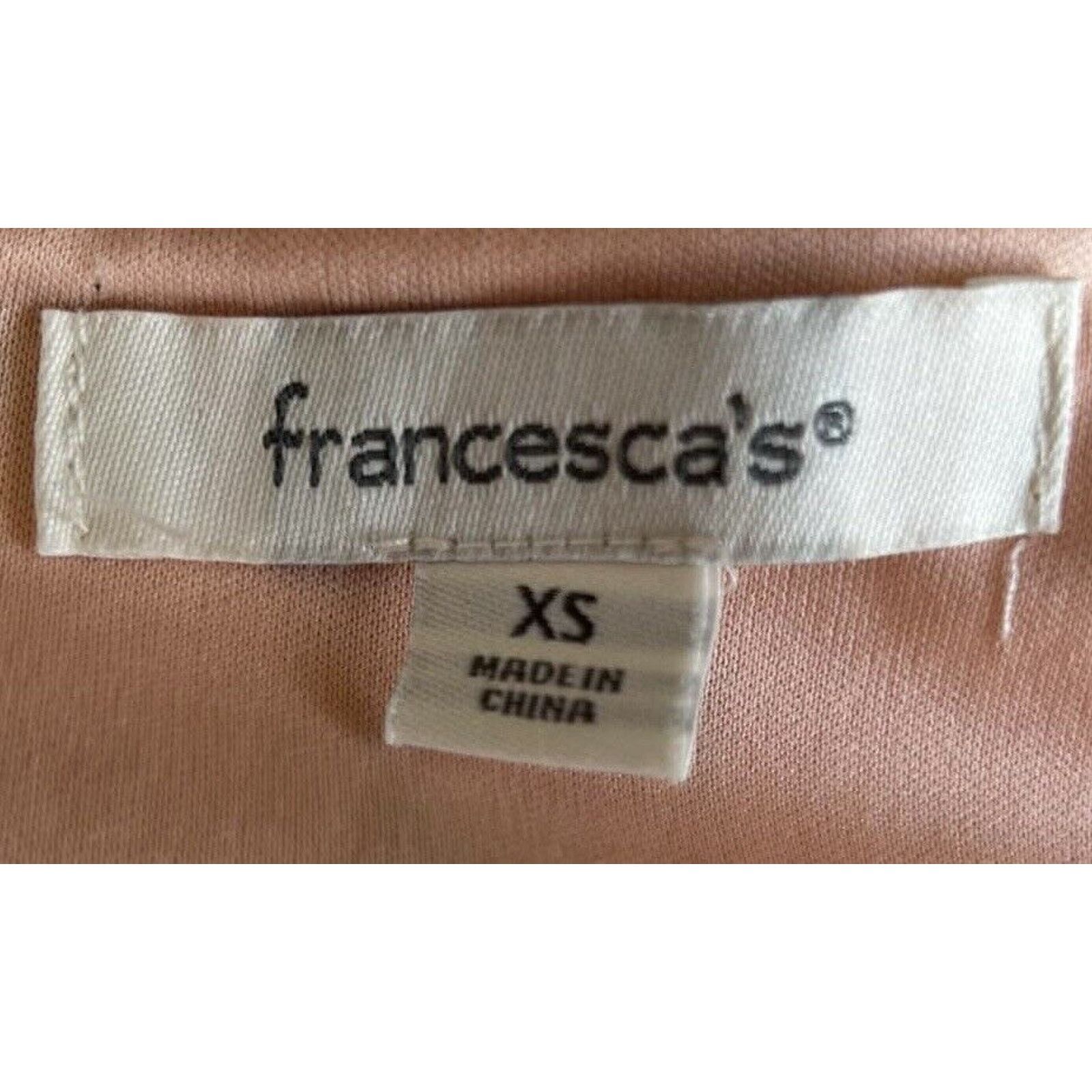 Other Francesca’s | Light Pink Floral Sundress Pleated Dress | XS Size XS / US 0-2 / IT 36-38 - 3 Thumbnail