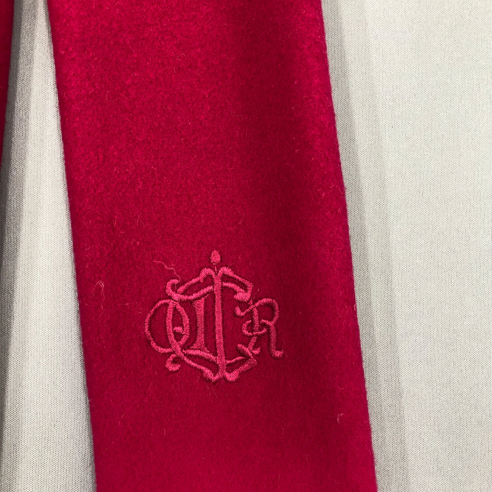 Christian Dior Monsieur Vintage Christian Dior Scarf Muffler Wool Cashmere Scarves Size ONE SIZE - 4 Thumbnail