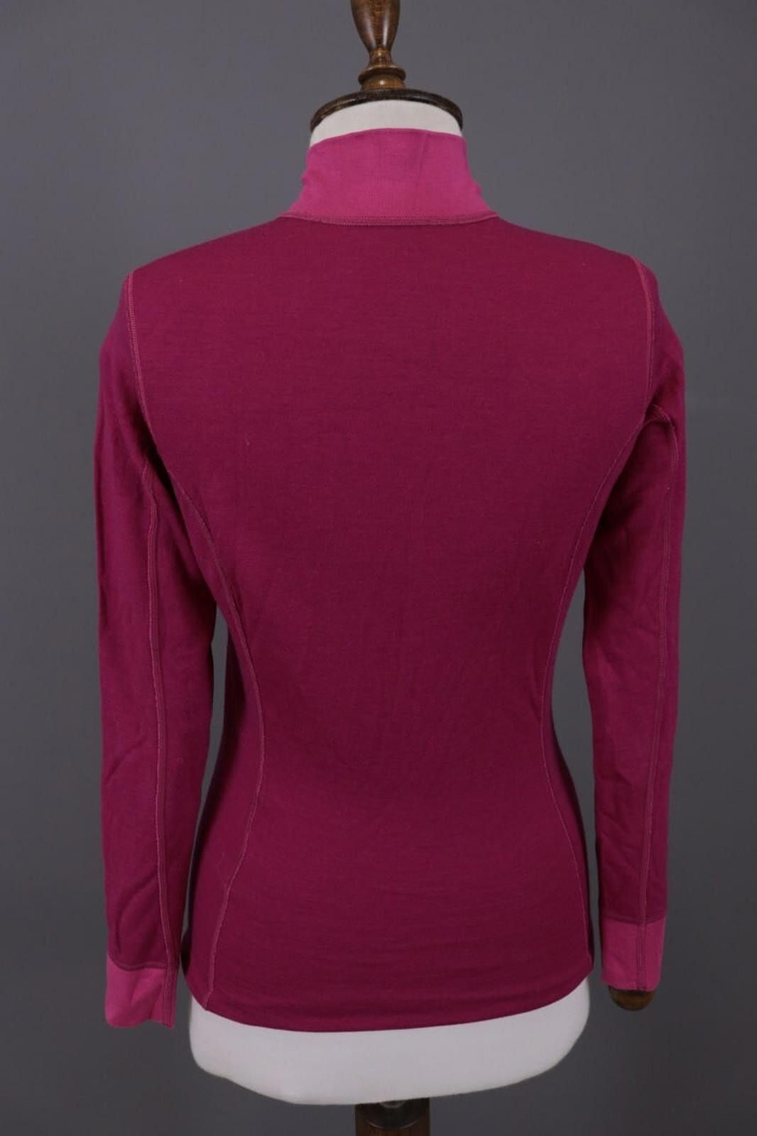 ORTOVOX Ortovox Burgundy Pink Lightweight Wool Base Layer Size M Size M / US 6-8 / IT 42-44 - 9 Thumbnail