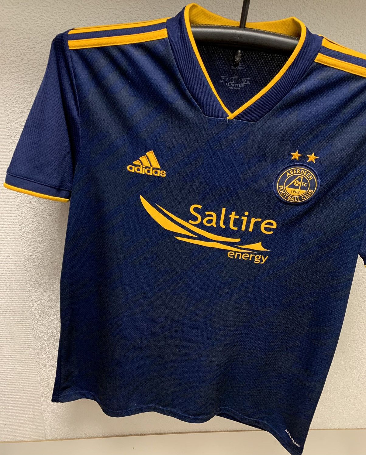 Adidas Aberdeen adidas soccer jersey Saltire L sz Size US L / EU 52-54 / 3 - 5 Thumbnail